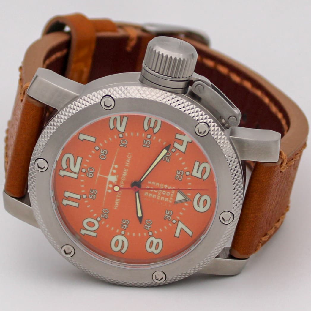 Часы ВДВ  ИЛ-76 механические (сапфировое стекло) механизм Ракета 2609