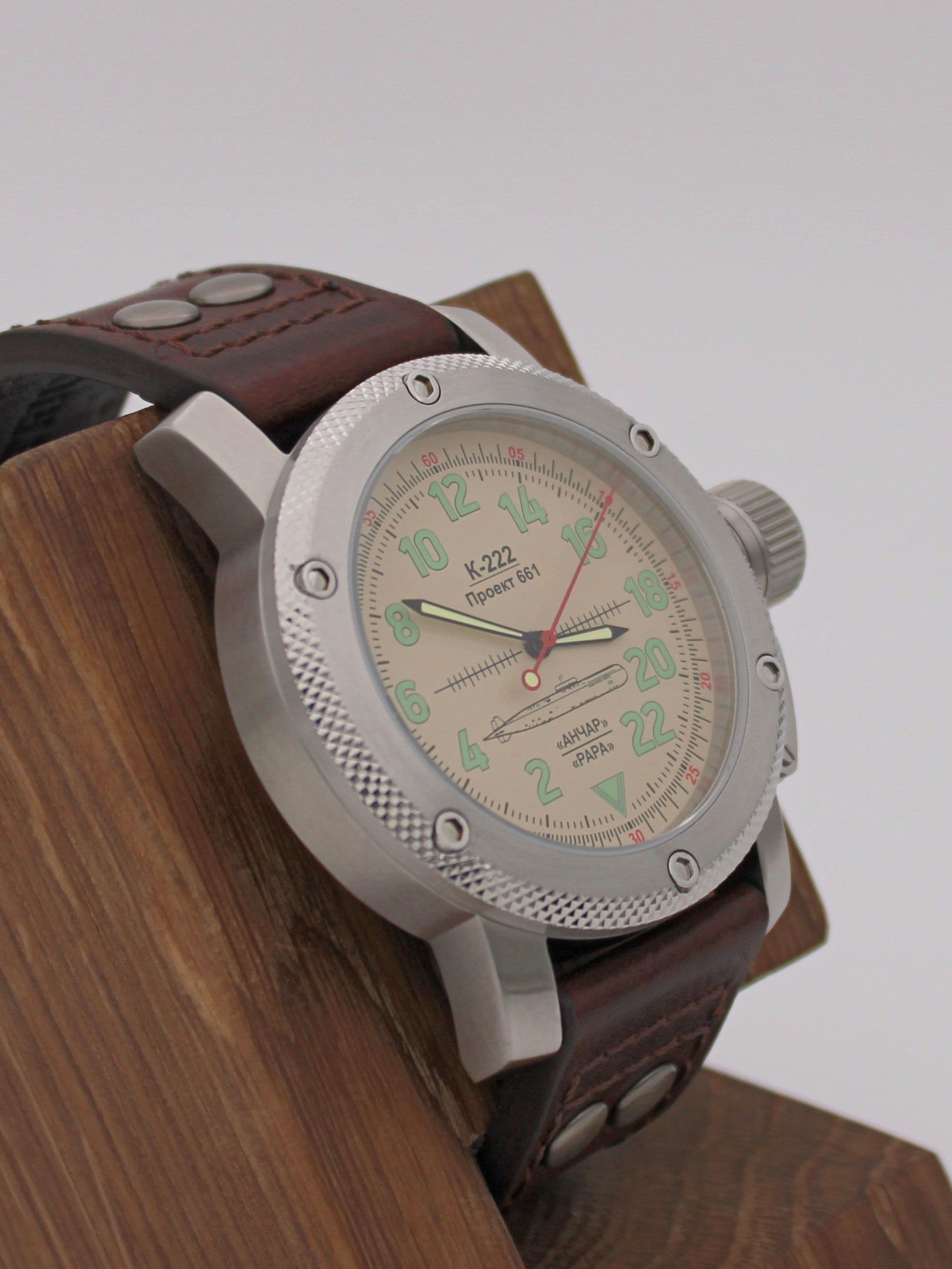 Часы К-222 / Анчар (Papa) механические с автоподзаводом (Восток 2431) 01.032.02