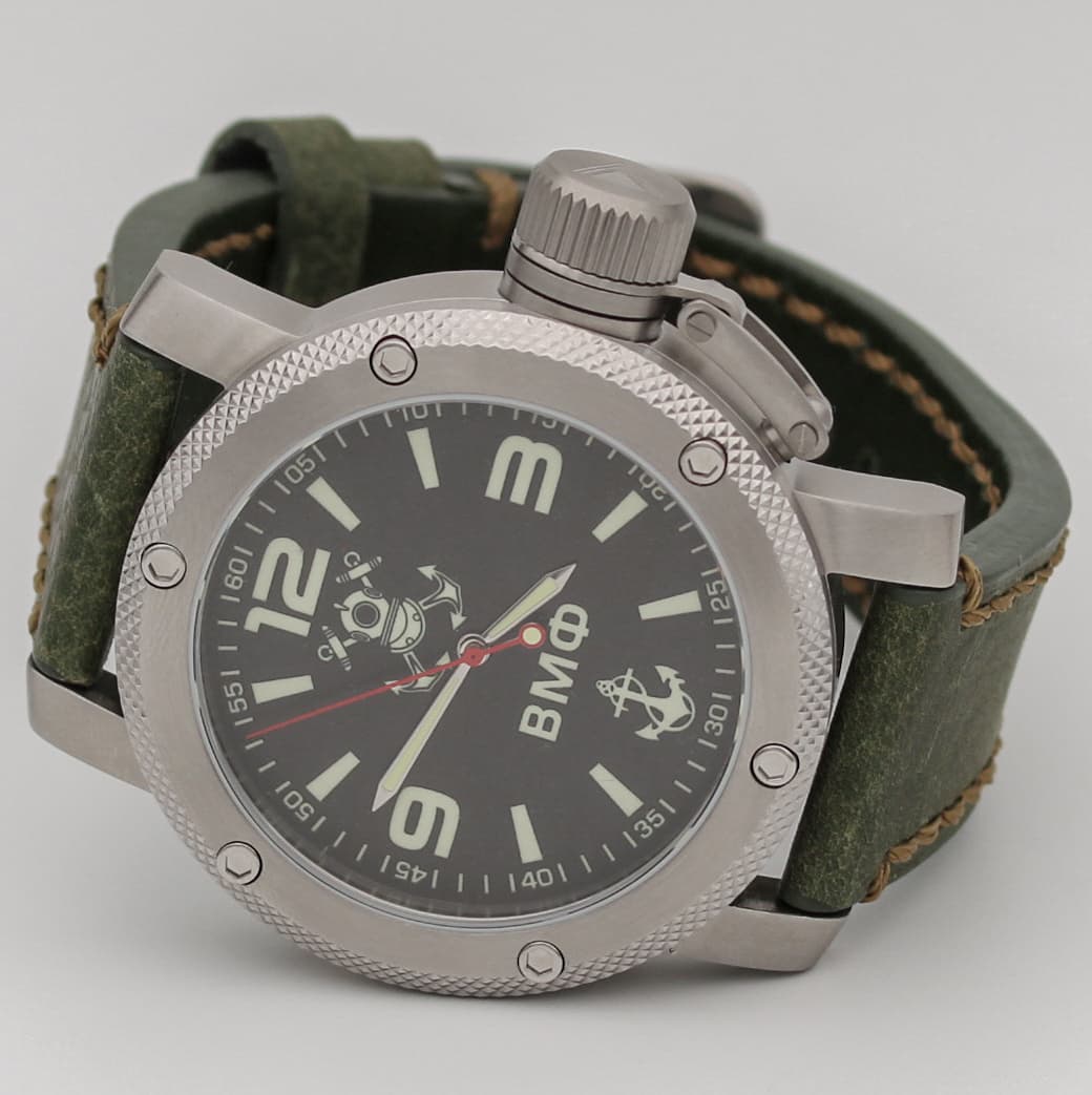 Часы ВМФ(с якорем) механизм Восток 2415.01