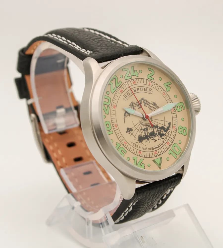 Часы Полярные "Северный Ледовитый океан" 11.227.011 механические, механизм Восток 2423 