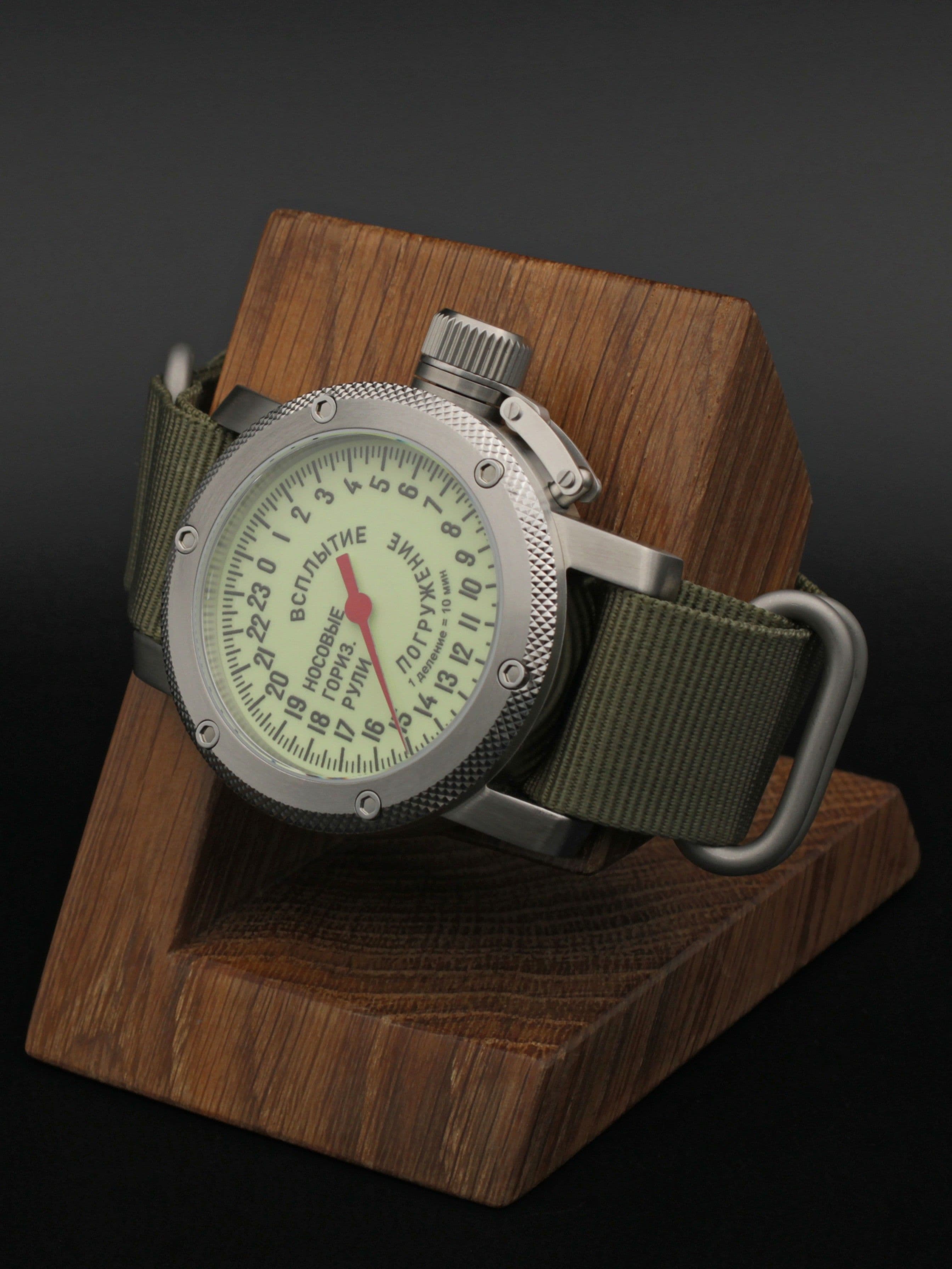 Часы Погружение / Всплытие однострелочные механические с автоподзаводом (Восток 2431) 01.181.21