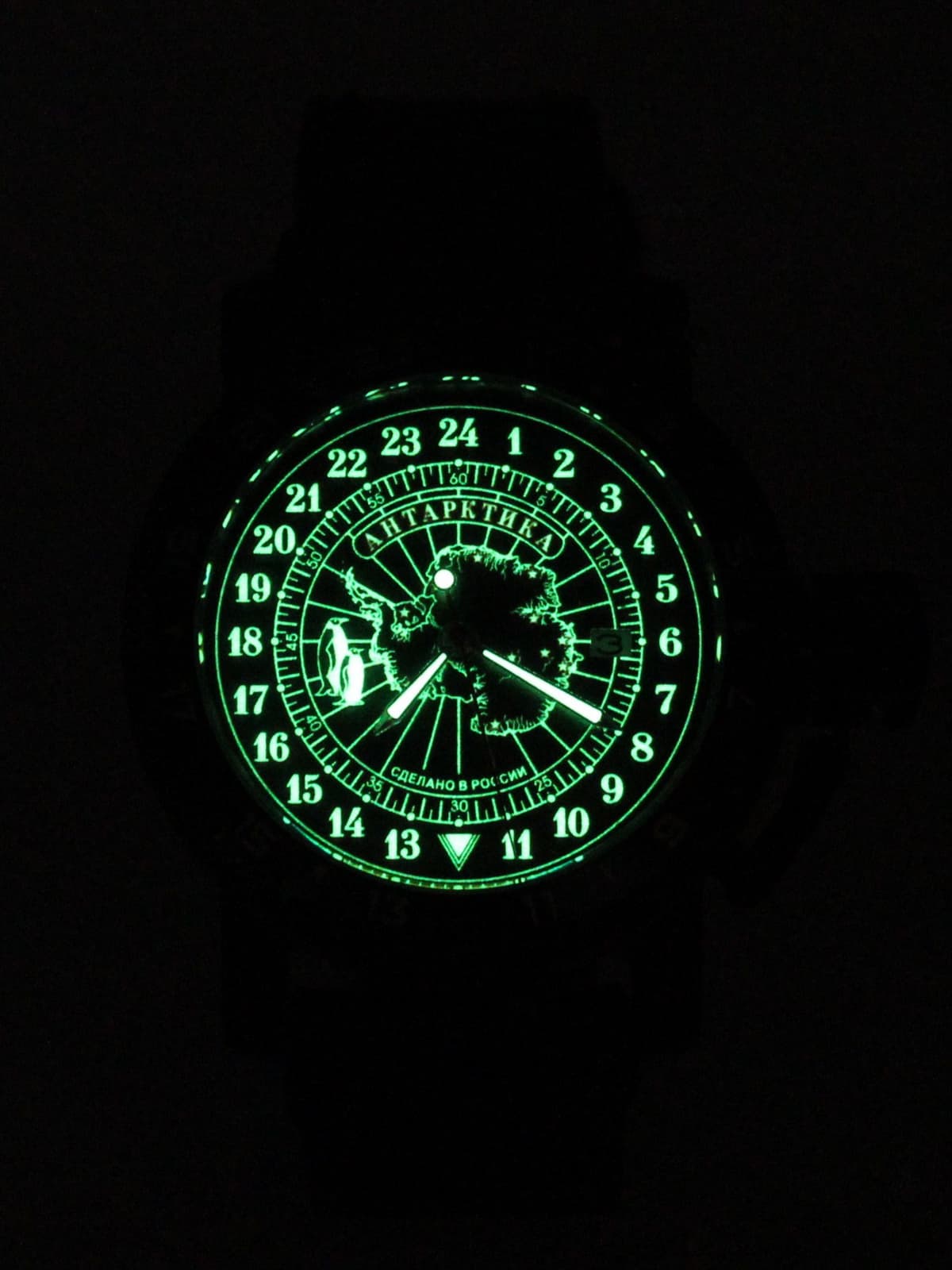 Часы Полярные / Антарктика кварцевые (Ronda 515.24H) Q47.141.2