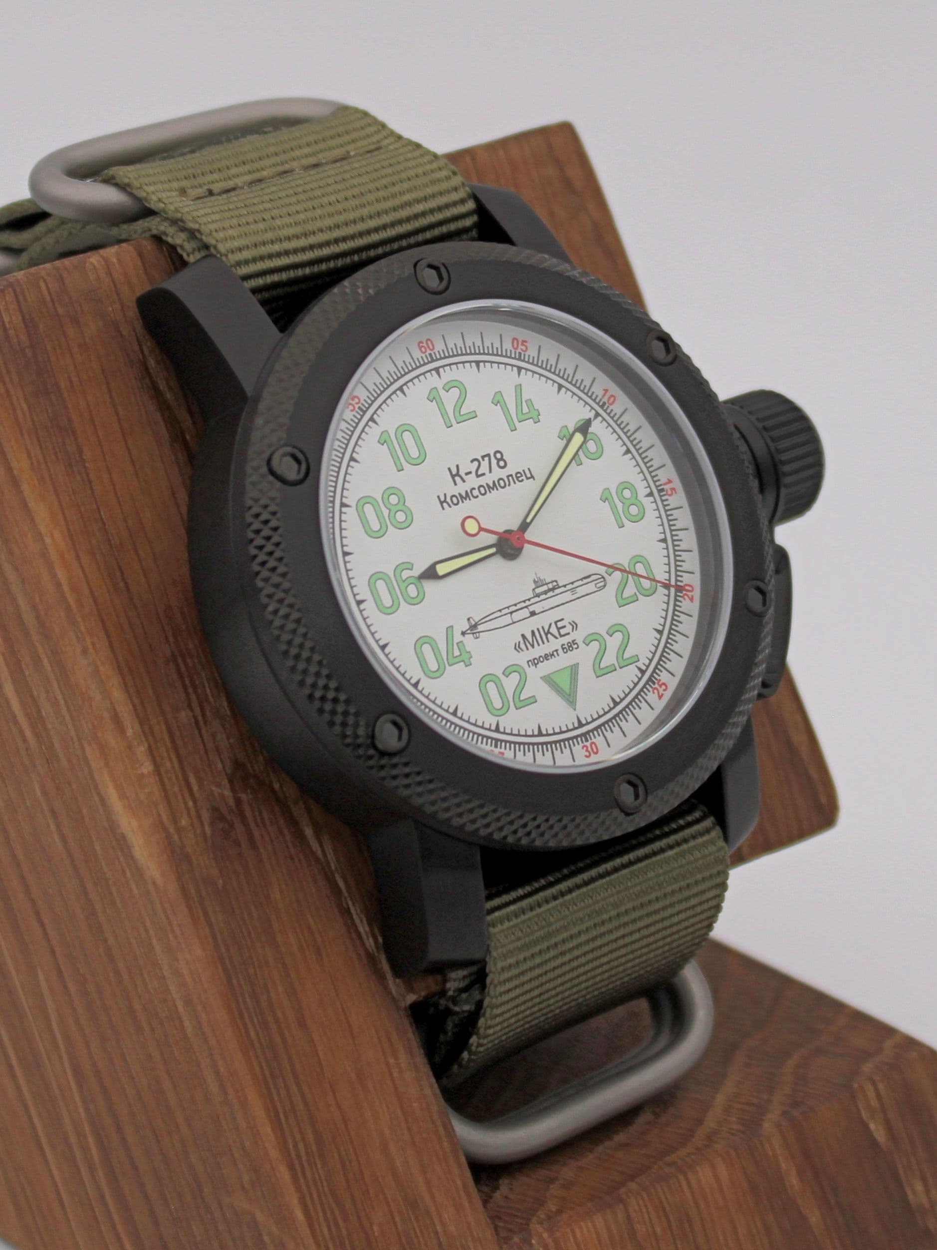 Часы К-278 / Комсомолец (Mike) механические с автоподзаводом (Восток 2431) 101.041.21