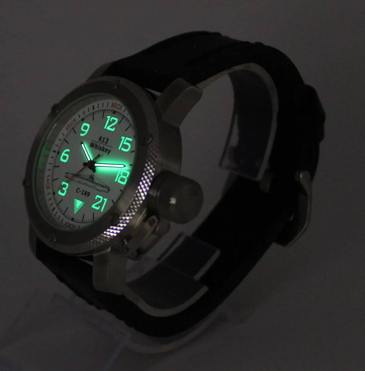 Часы  С-189 (Whiskey) механические 101.01,  механизм Ракета 2623 Н