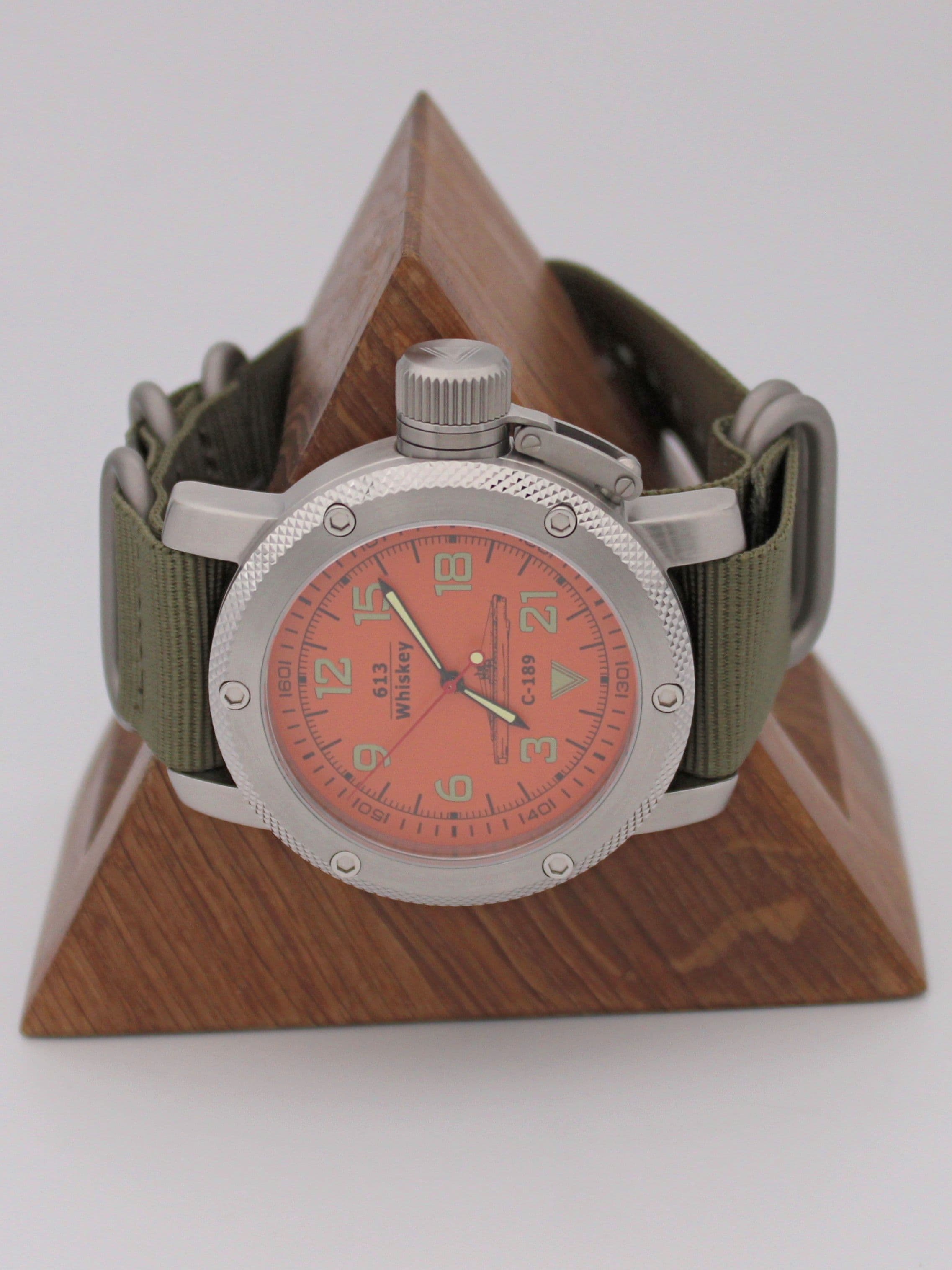 Часы С-189 (Whiskey) механические с автоподзаводом (Восток 2431) 01.103.21