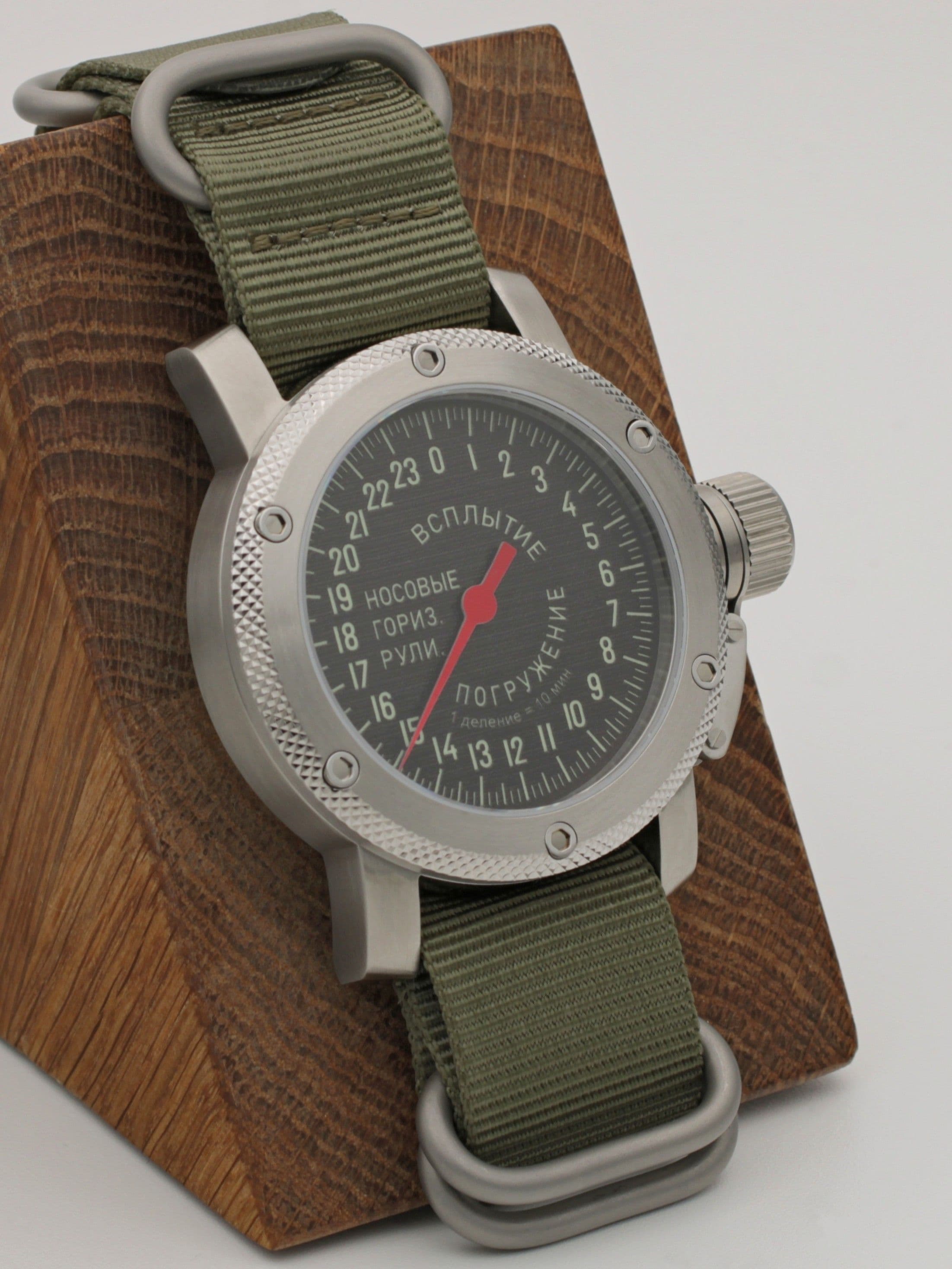 Часы Погружение / Всплытие однострелочные механические с автоподзаводом (Восток 2431) 01.182.21