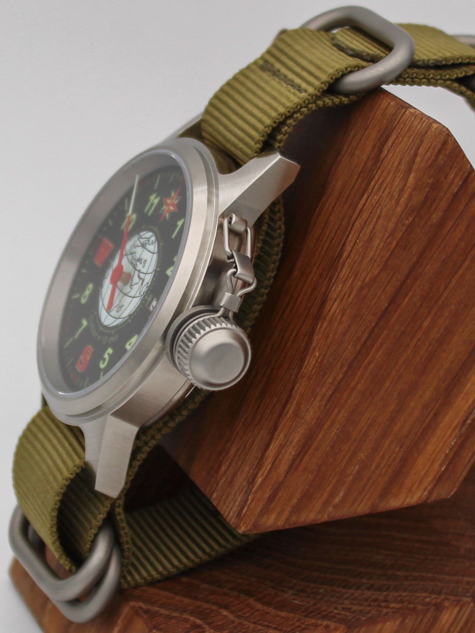 Часы Компас однострелочные механические с автоподзаводом (Seiko NH35A) 45.185.21