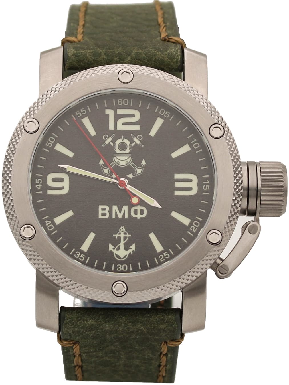 Часы ВМФ(с якорем) механизм Восток 2415.01