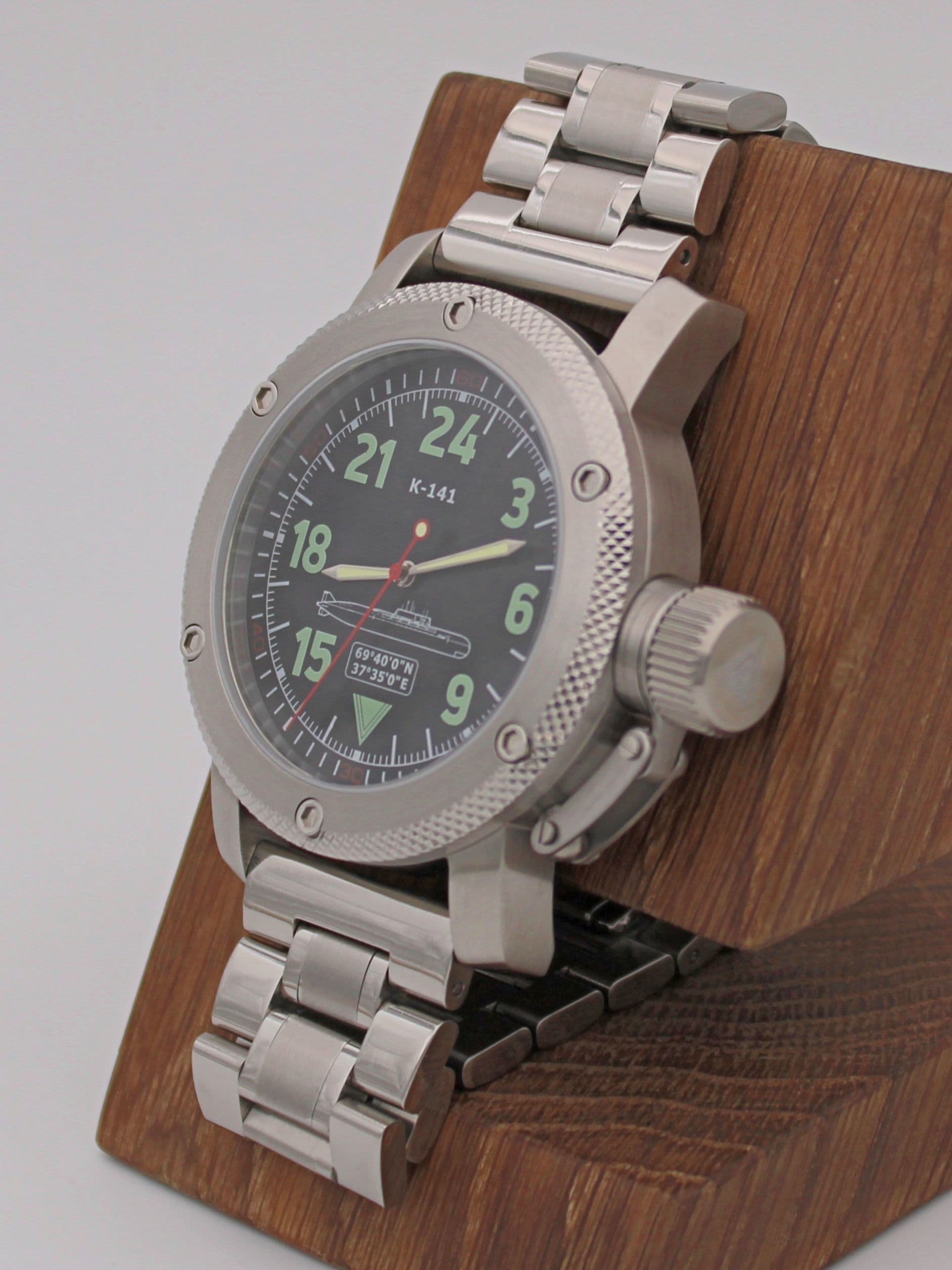 Часы К-141 / Курск (Oscar-II) механические с автоподзаводом (Восток 2431) 01.089.2