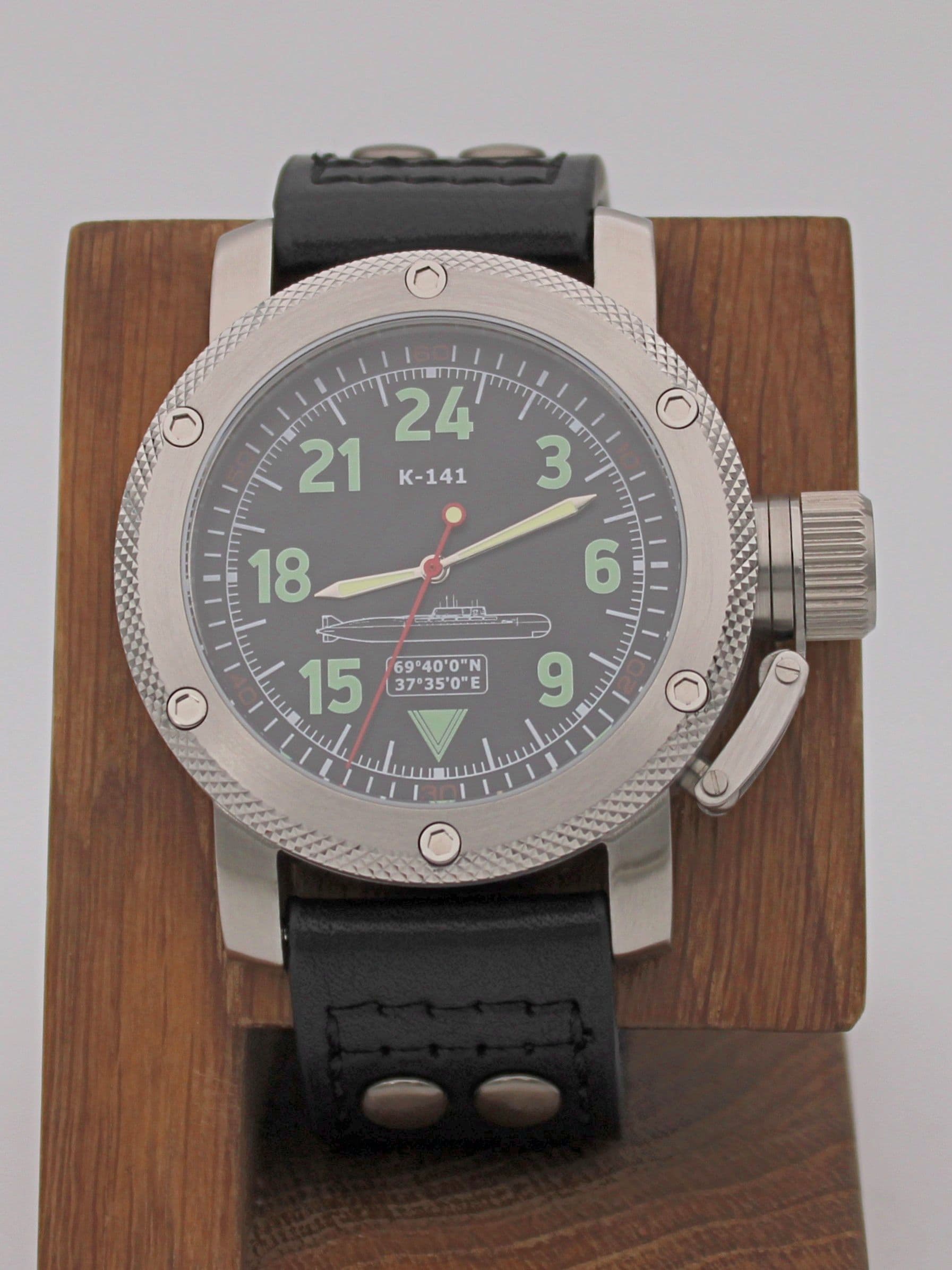 Часы К-141 / Курск (Oscar-II) механические с автоподзаводом (Восток 2431) 01.089.01