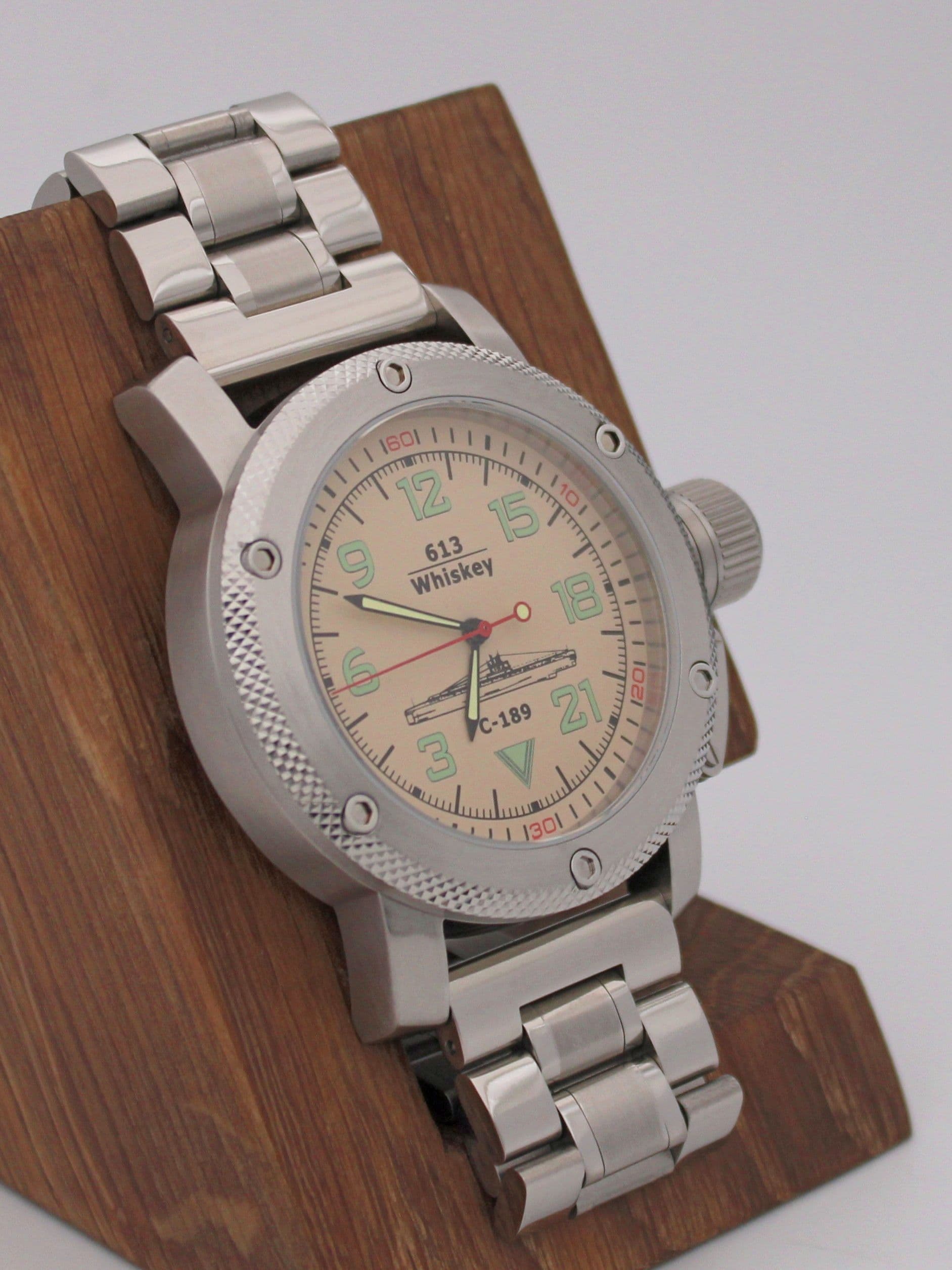 Часы С-189 (Whiskey) механические с автоподзаводом (Восток 2431) 01.102.2