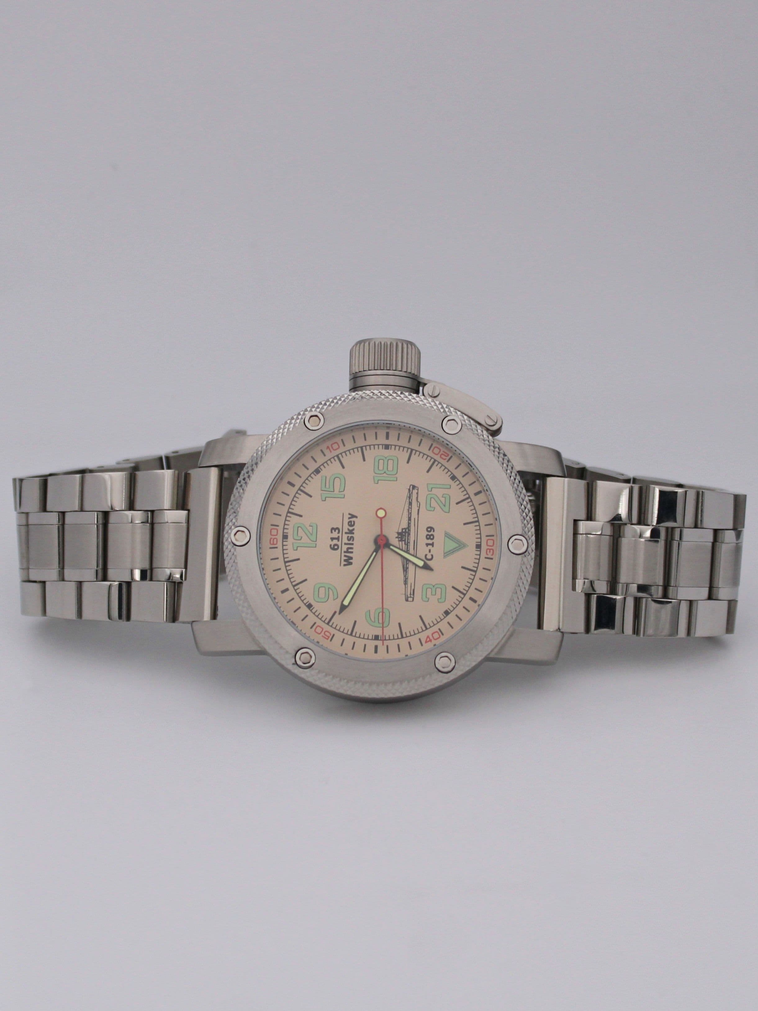 Часы С-189 (Whiskey) механические с автоподзаводом (Восток 2431) 01.102.2