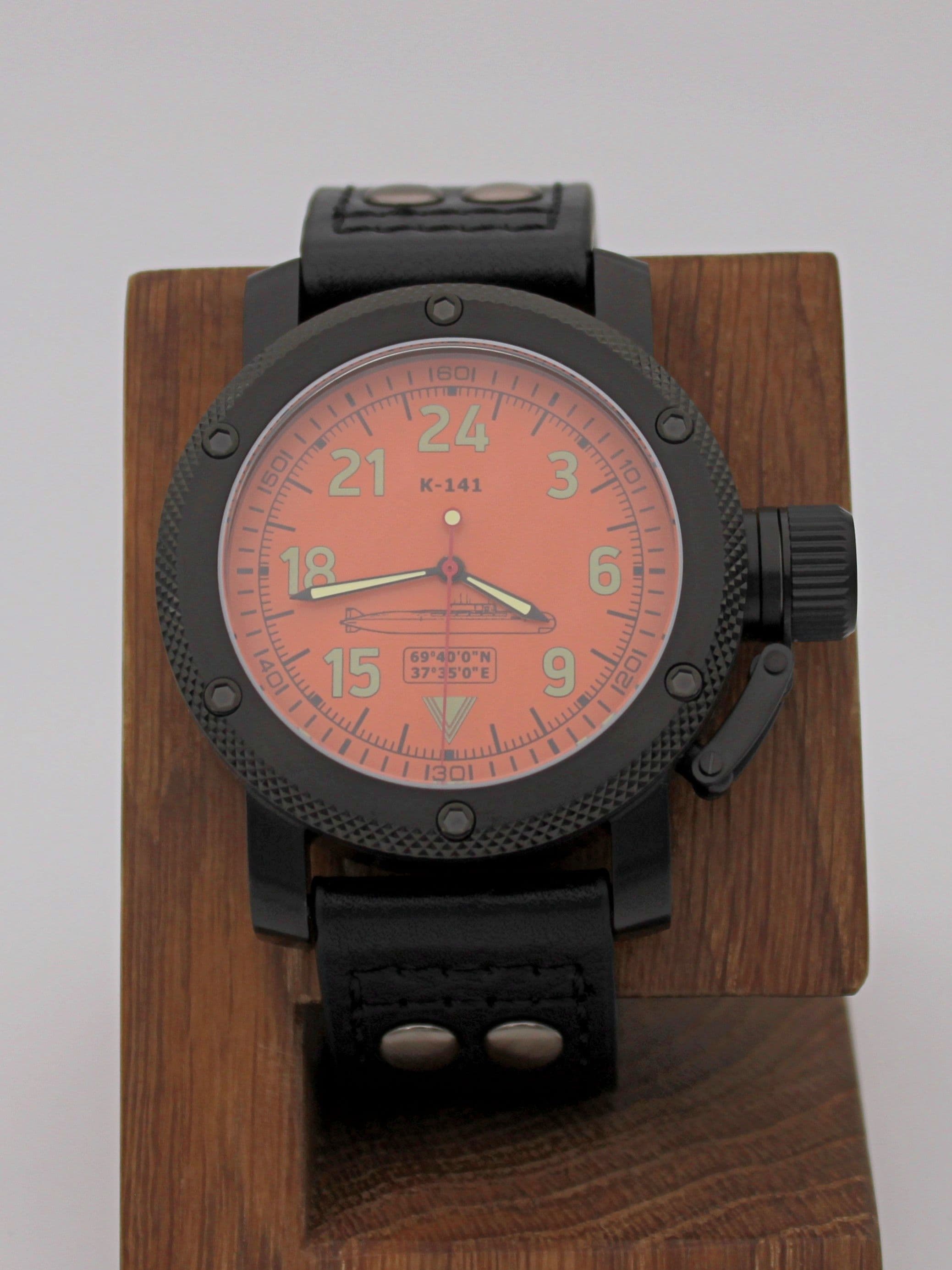 Часы К-141 / Курск (Oscar-II) механические с автоподзаводом (Восток 2431) 101.088.01