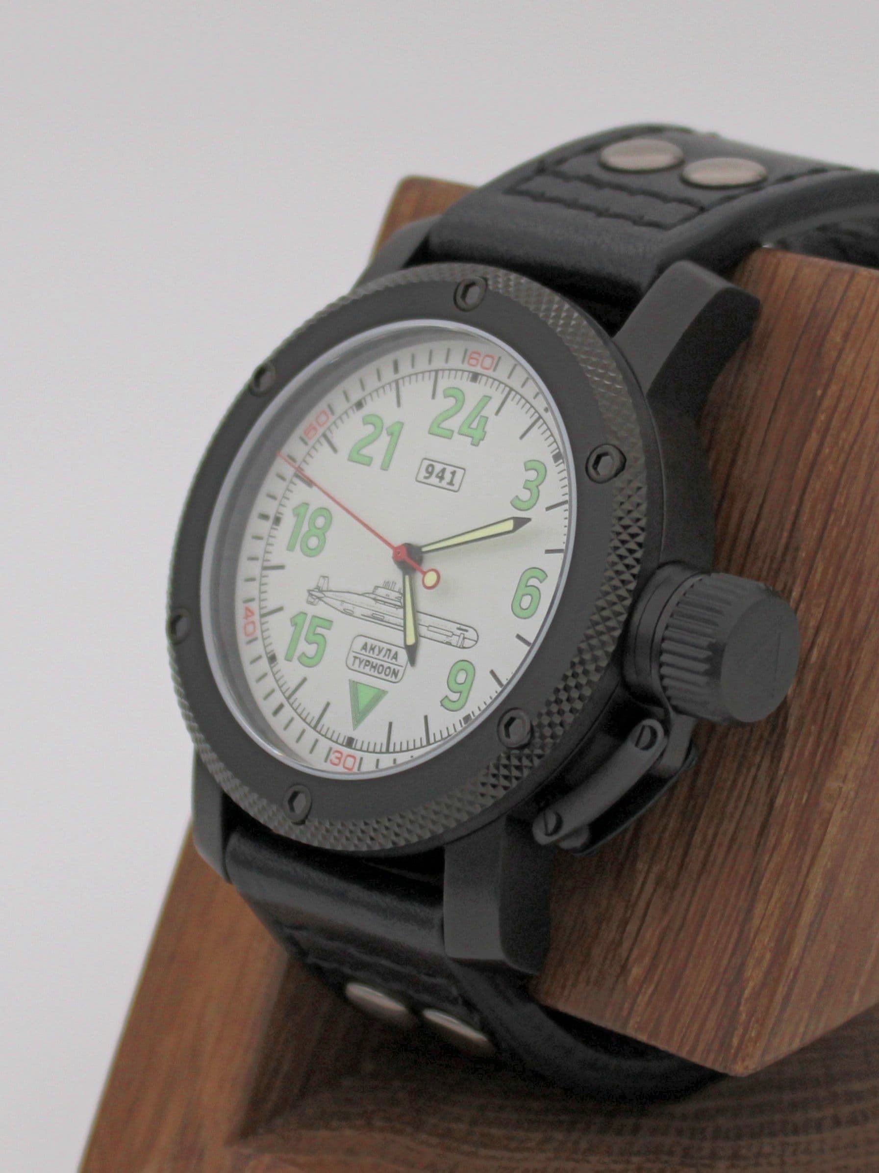 Часы 941 / Акула (Typhoon) механические с автоподзаводом (Восток 2431) 101.051.01