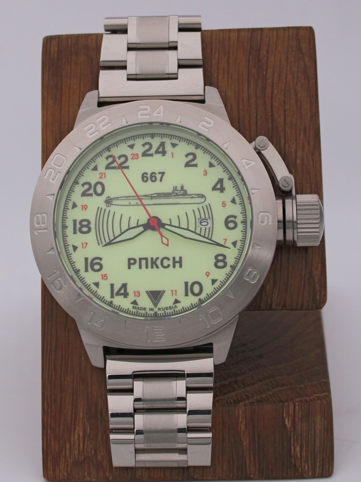 Часы 667 РПКСН кварцевые (Ronda 515.24H) Q52.038.2