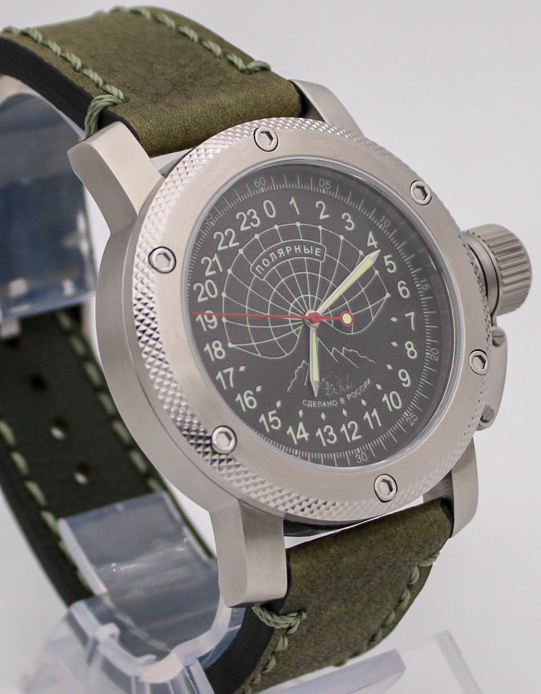 Часы Полярные (медведь) механизм Восток 2431.01