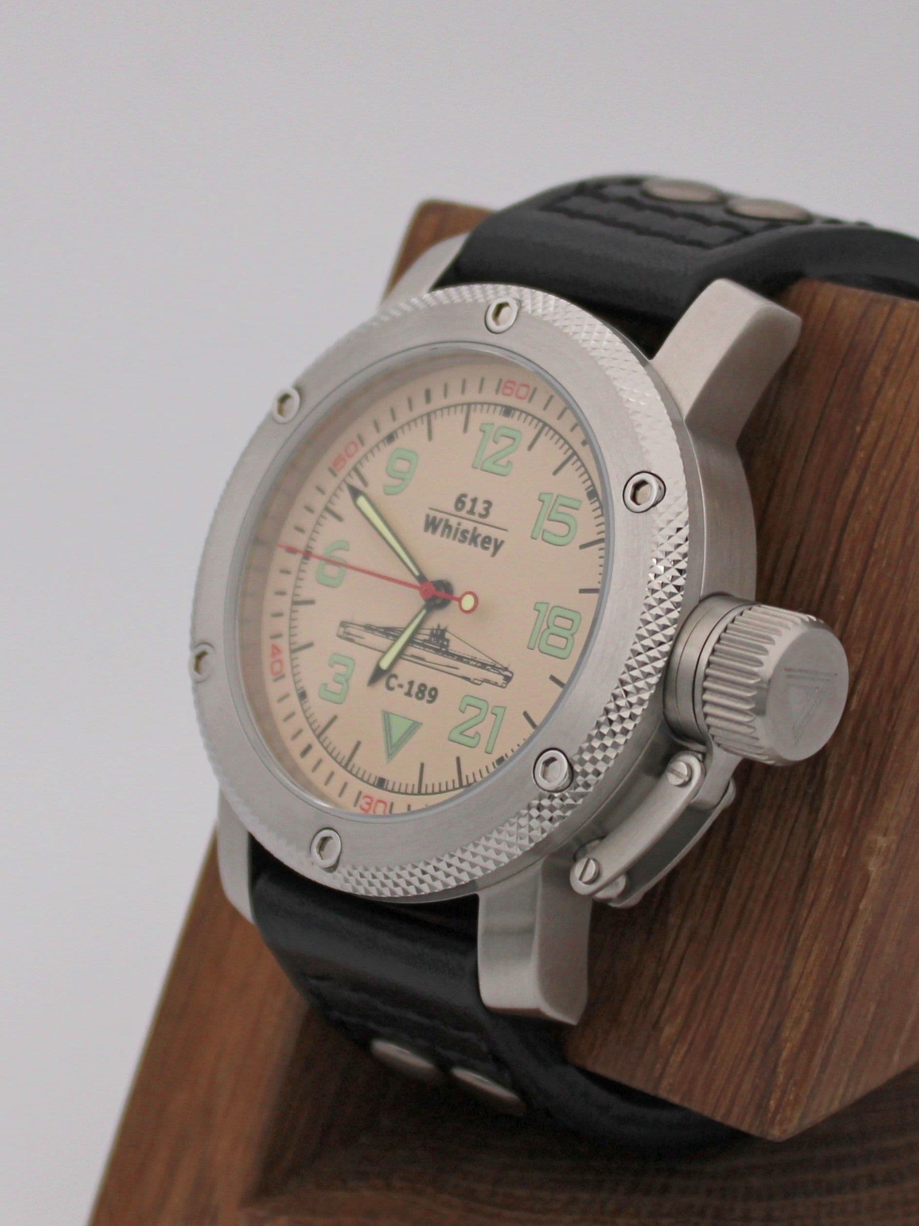 Часы С-189 (Whiskey) механические с автоподзаводом (Восток 2431) 01.102.01