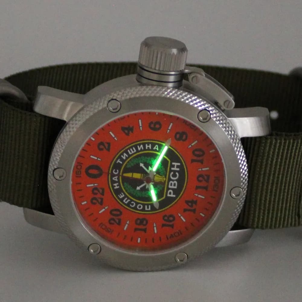 Часы РВСН механические 162.21, Механизм Ракета 2623 