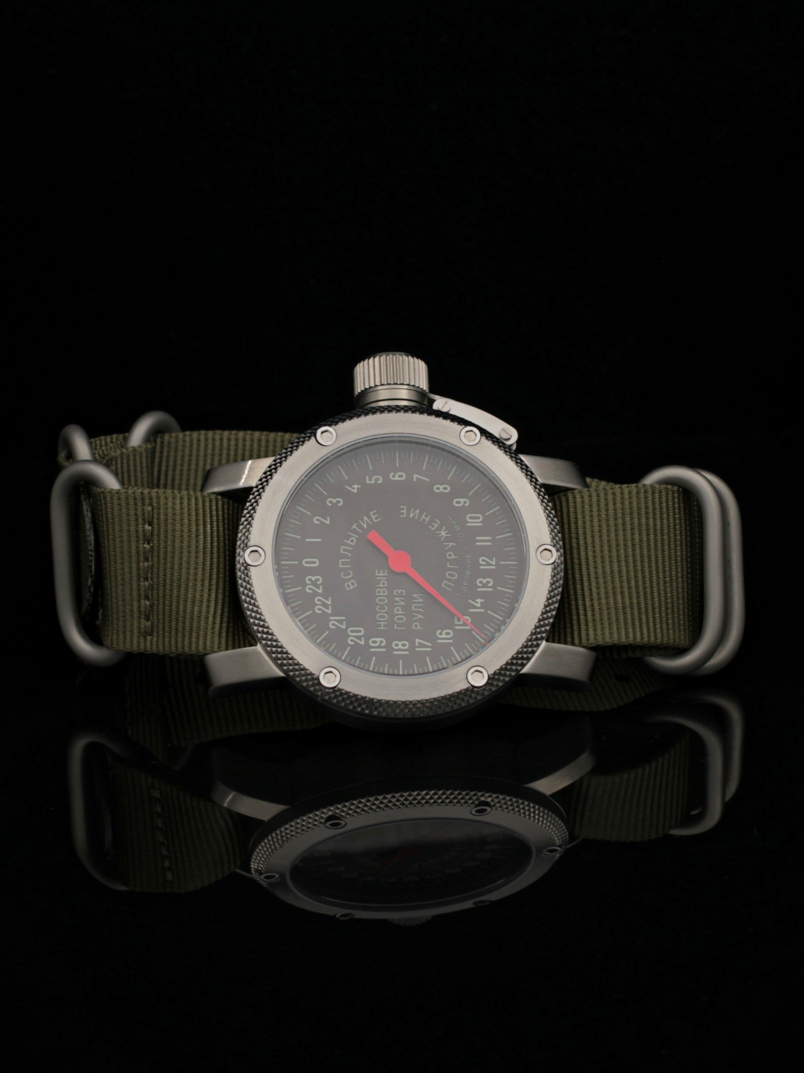 Часы Погружение / Всплытие однострелочные механические с автоподзаводом (Восток 2431) 01.182.21