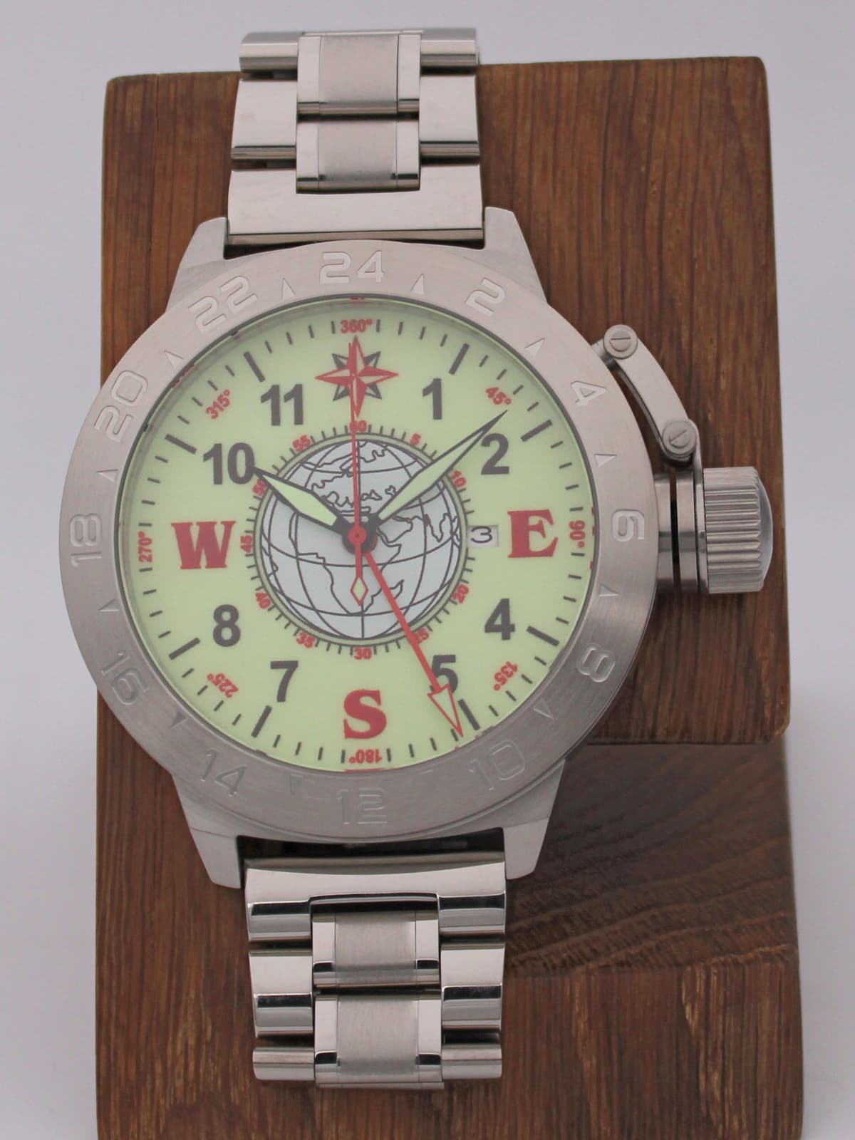 Часы Компас механические с автоподзаводом (Seiko NH34A) 52.186.2