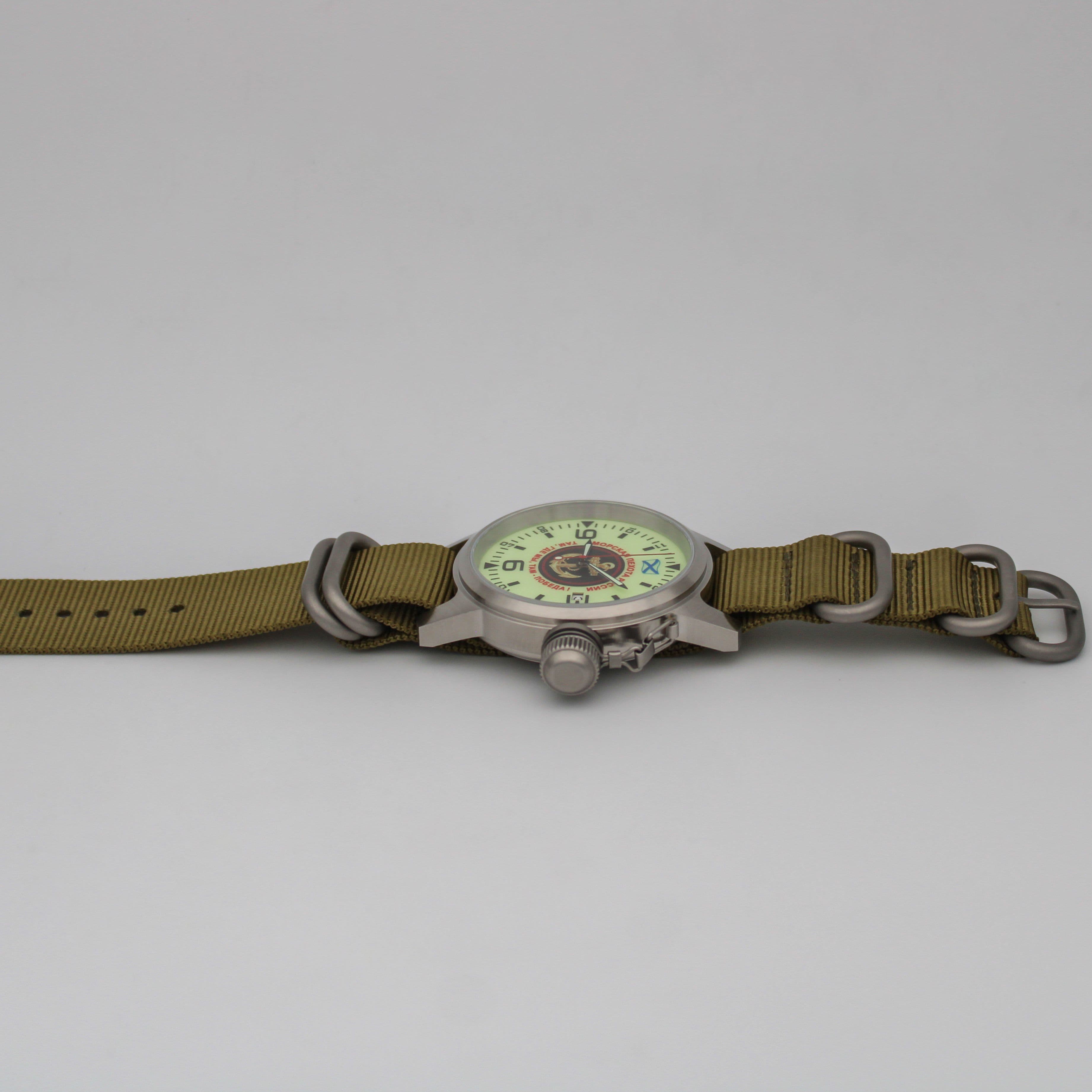 Часы Морская пехота механические с автоподзаводом (Seiko NH35A) 45.166.21