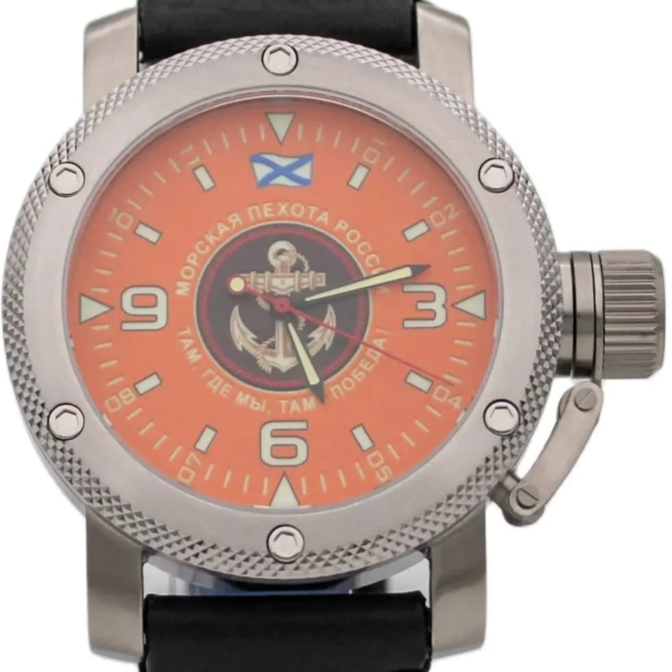 Часы Морская пехота России / там,где мы,там-победа! механизм Восток 2415.01