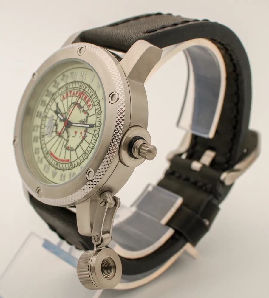 Часы Полярные / Антарктика 1140.01 механические с автоподзаводом (сапфировое стекло),  механизм Восток 2431