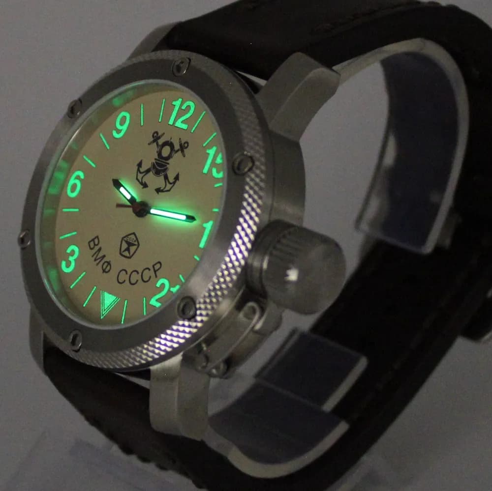 Часы ВМФ СССР механические 022.02 механизм Ракета 2623