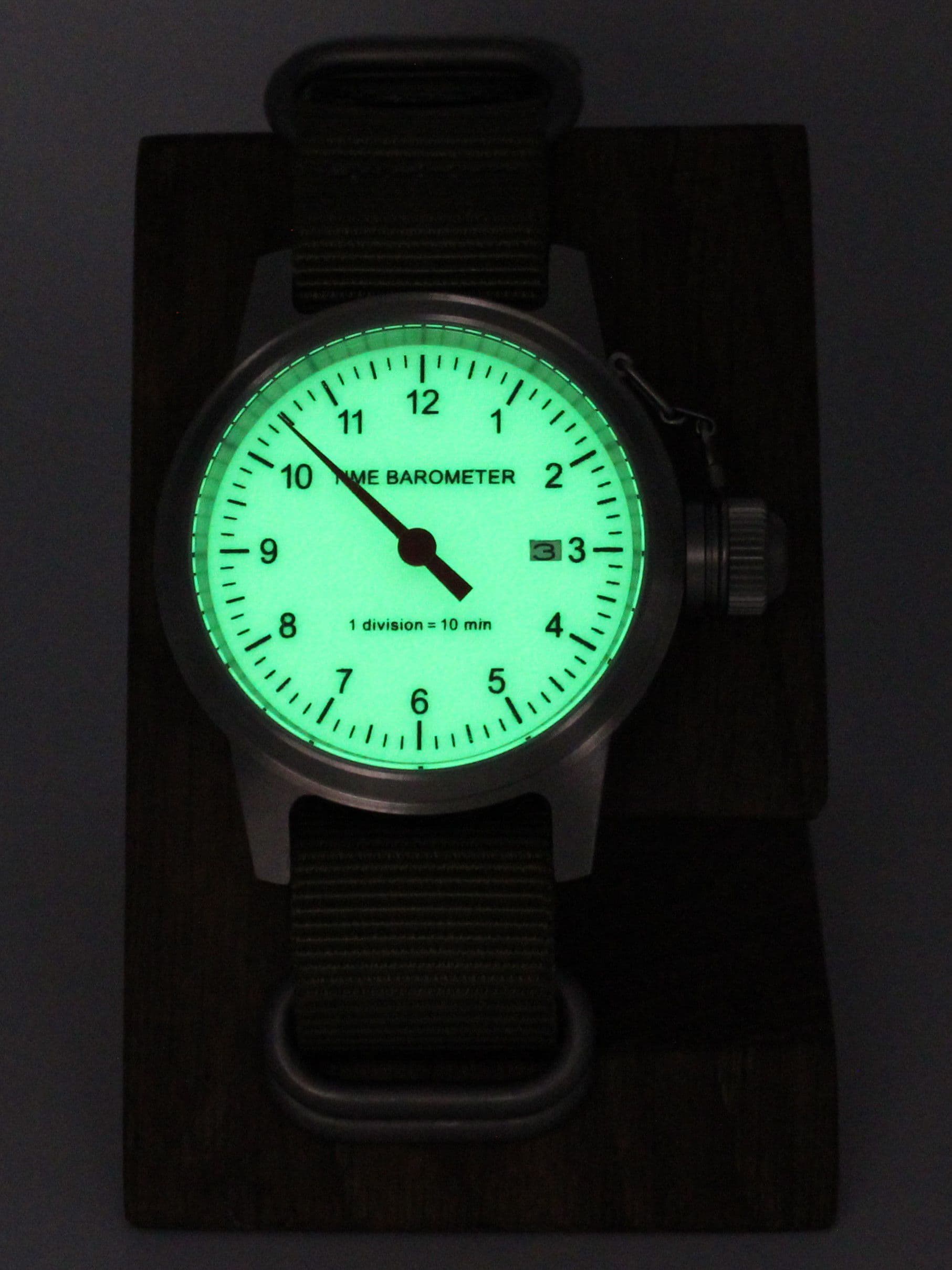 Часы Time Barometer однострелочные механические с автоподзаводом (Seiko NH35A) 45.172.21