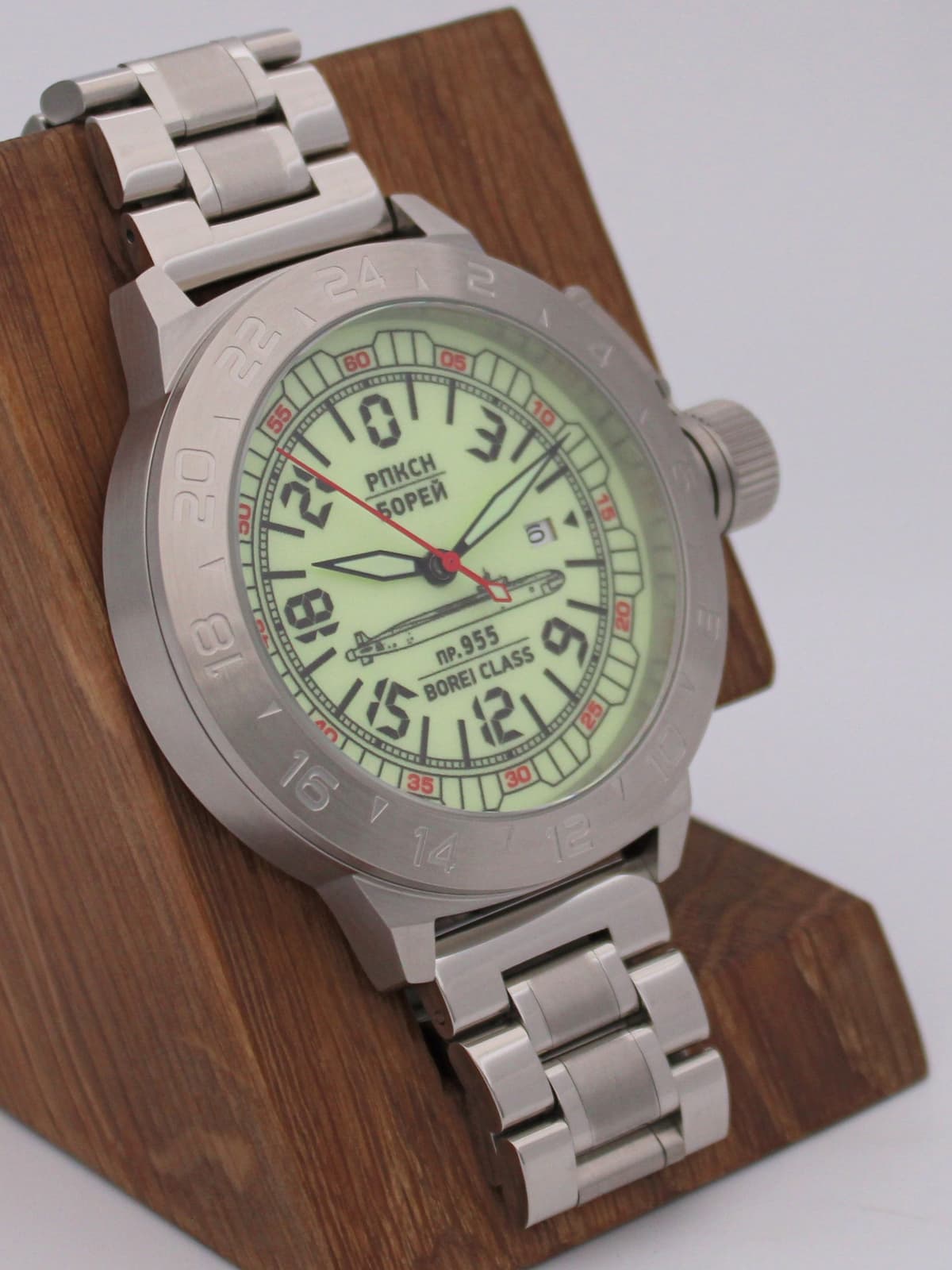 Часы РПКСН 955 Борей (Borei class) кварцевые (Ronda 515.24H) Q52.190.2