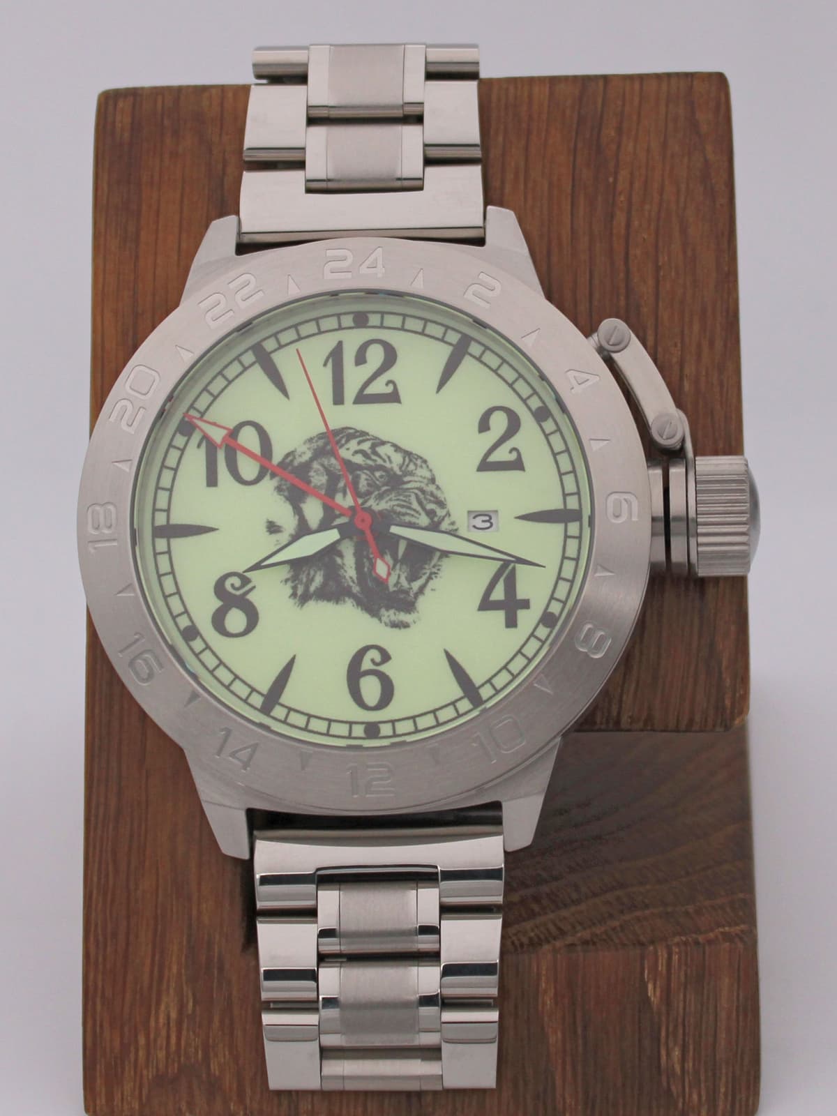 Часы Тигр механические с автоподзаводом (Seiko NH34A) 52.315.2