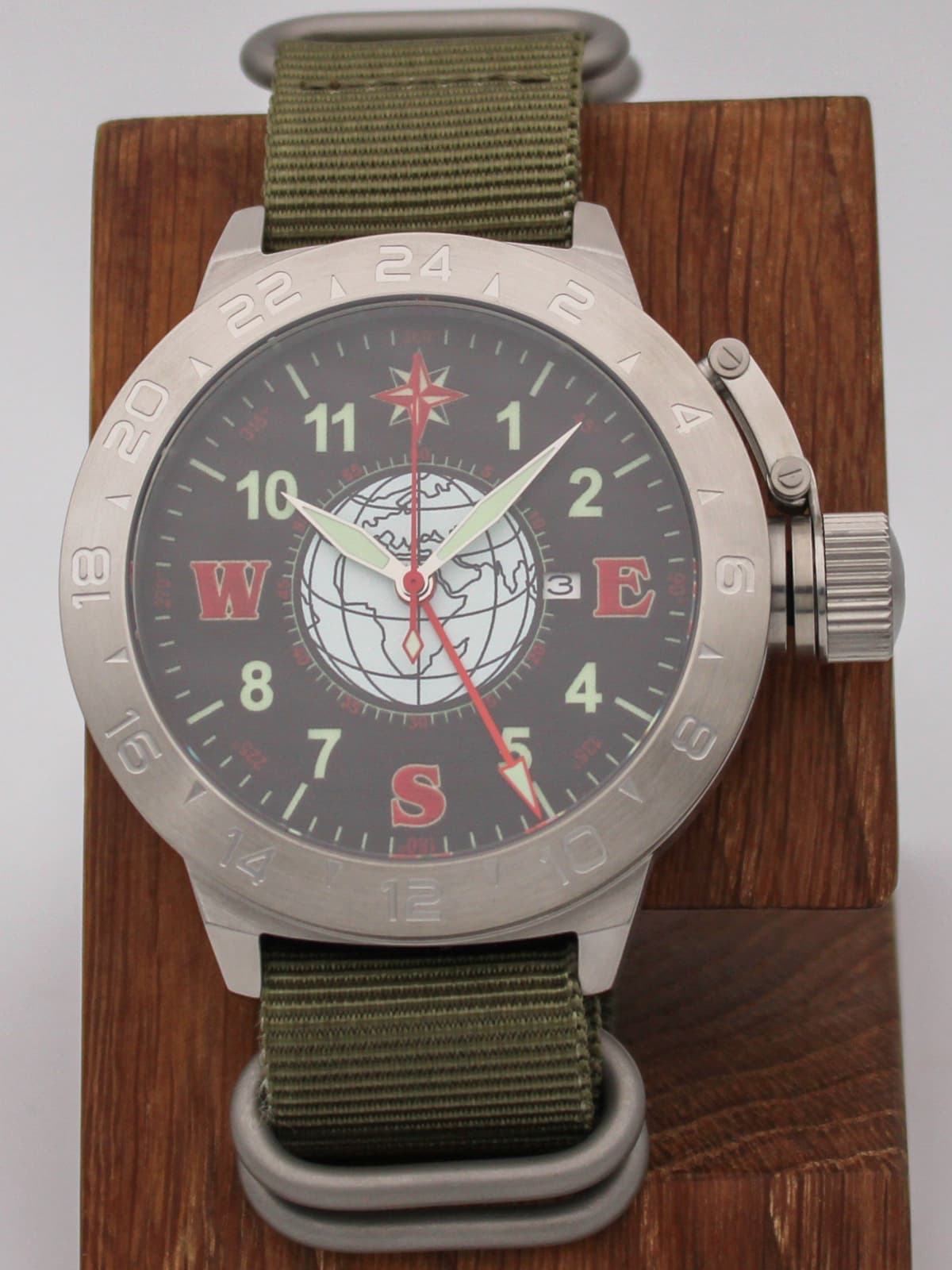 Часы Компас механические с автоподзаводом (Seiko NH34A) 52.187.21