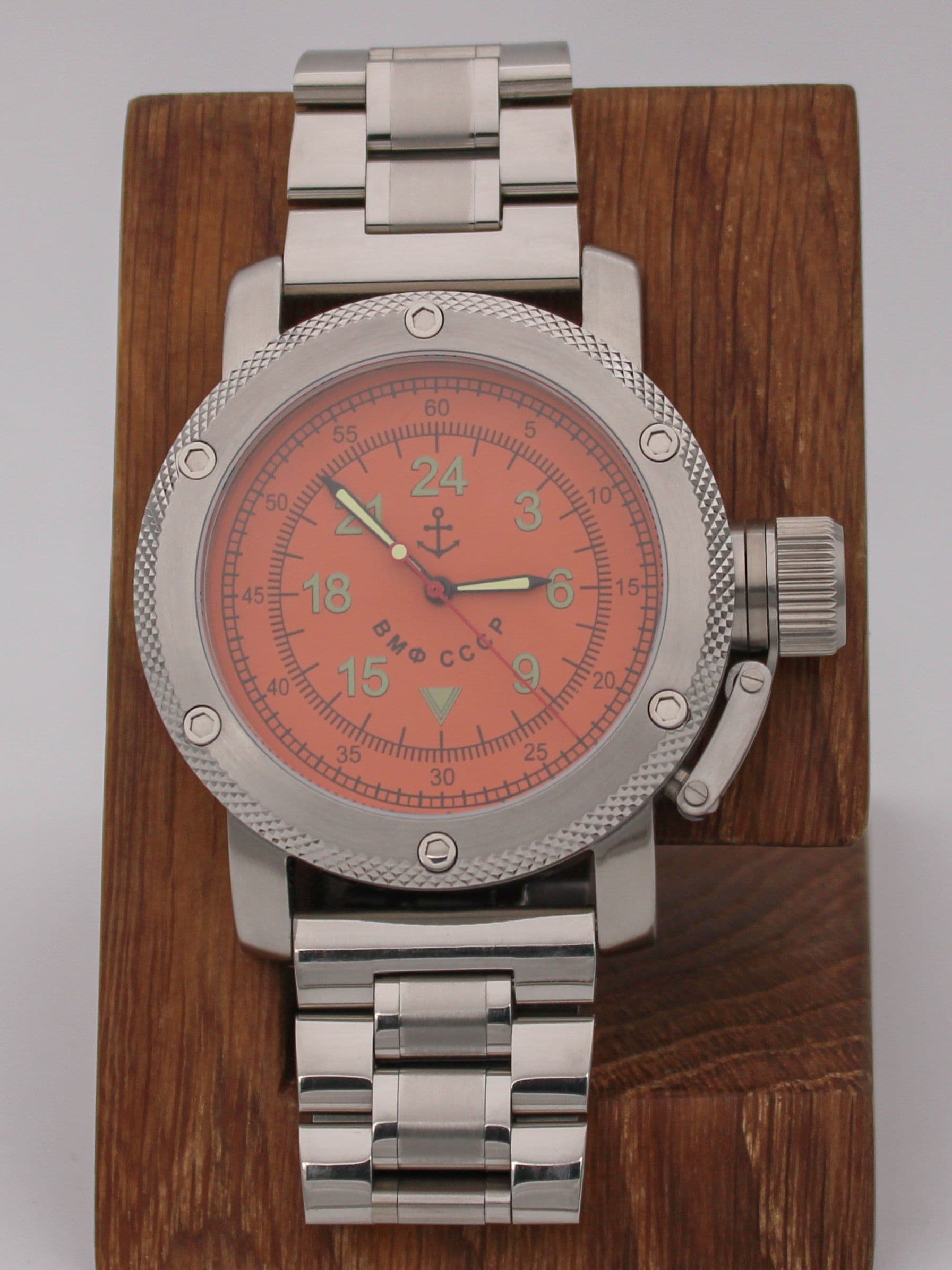 Часы ВМФ СССР механические с автоподзаводом (Восток 2431) 01.013.2