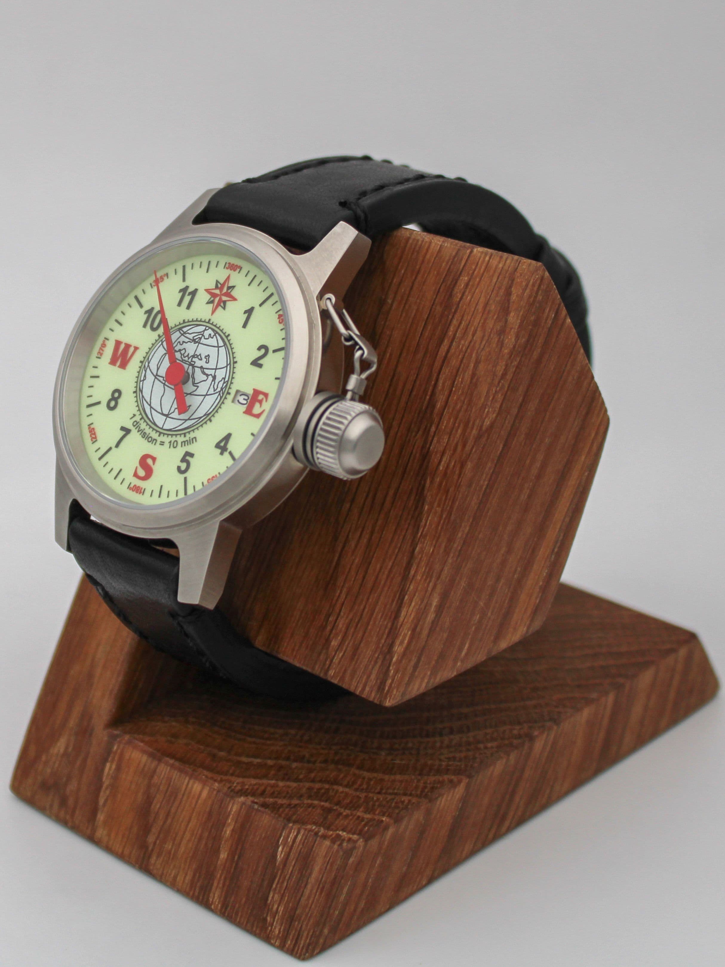 Часы Компас однострелочные механические с автоподзаводом (Seiko NH35A) 45.184.01