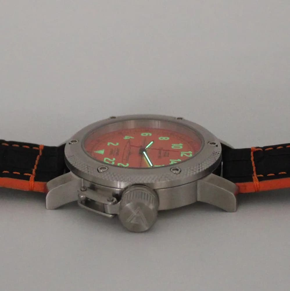 Часы К-222 / Анчар (Papa) механические с автоподзаводом (сапфировое стекло) 1033.015 механизм Восток 2431