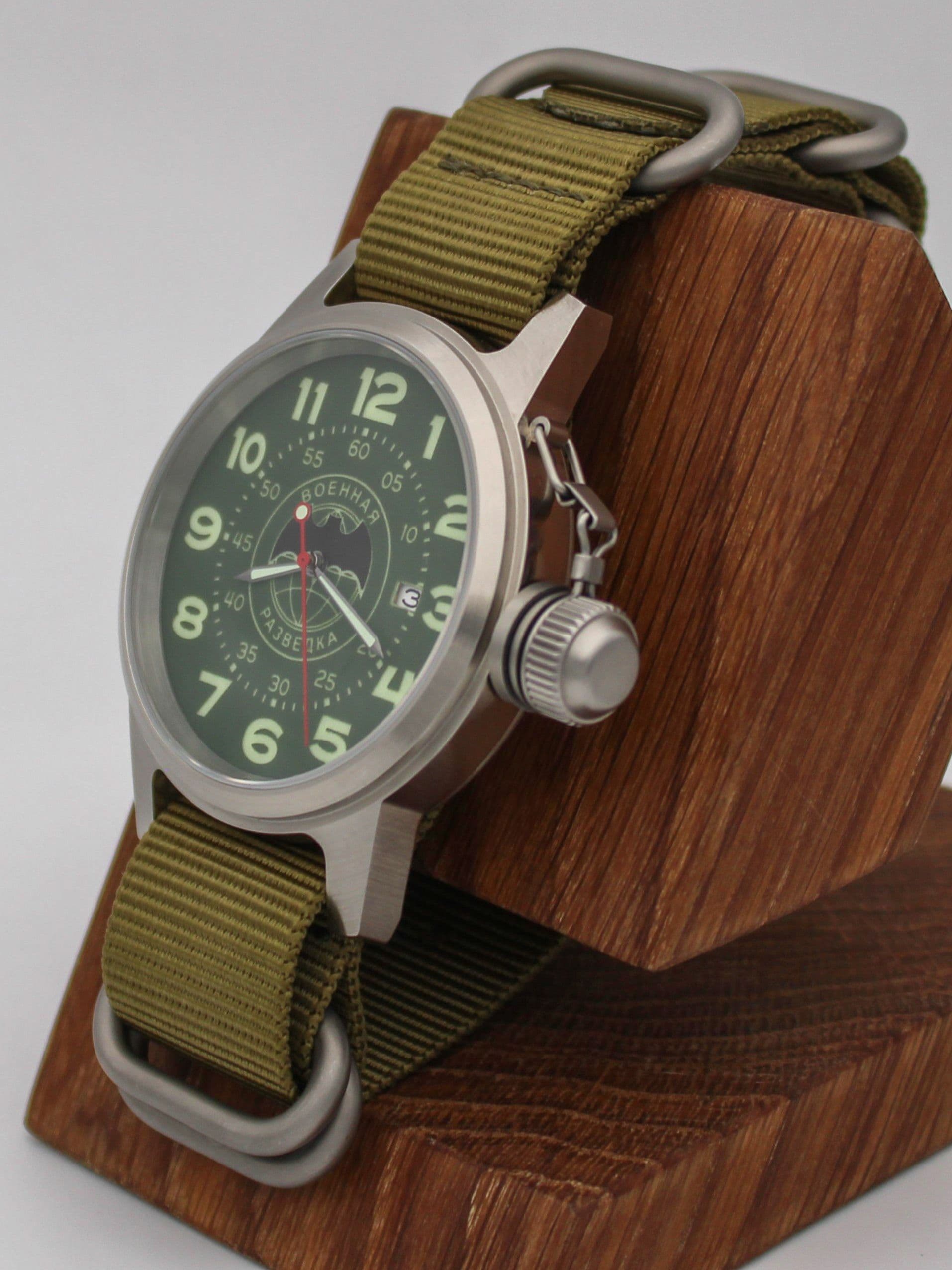 Часы Военная разведка механические с автоподзаводом (Seiko NH35A) 45.267.21