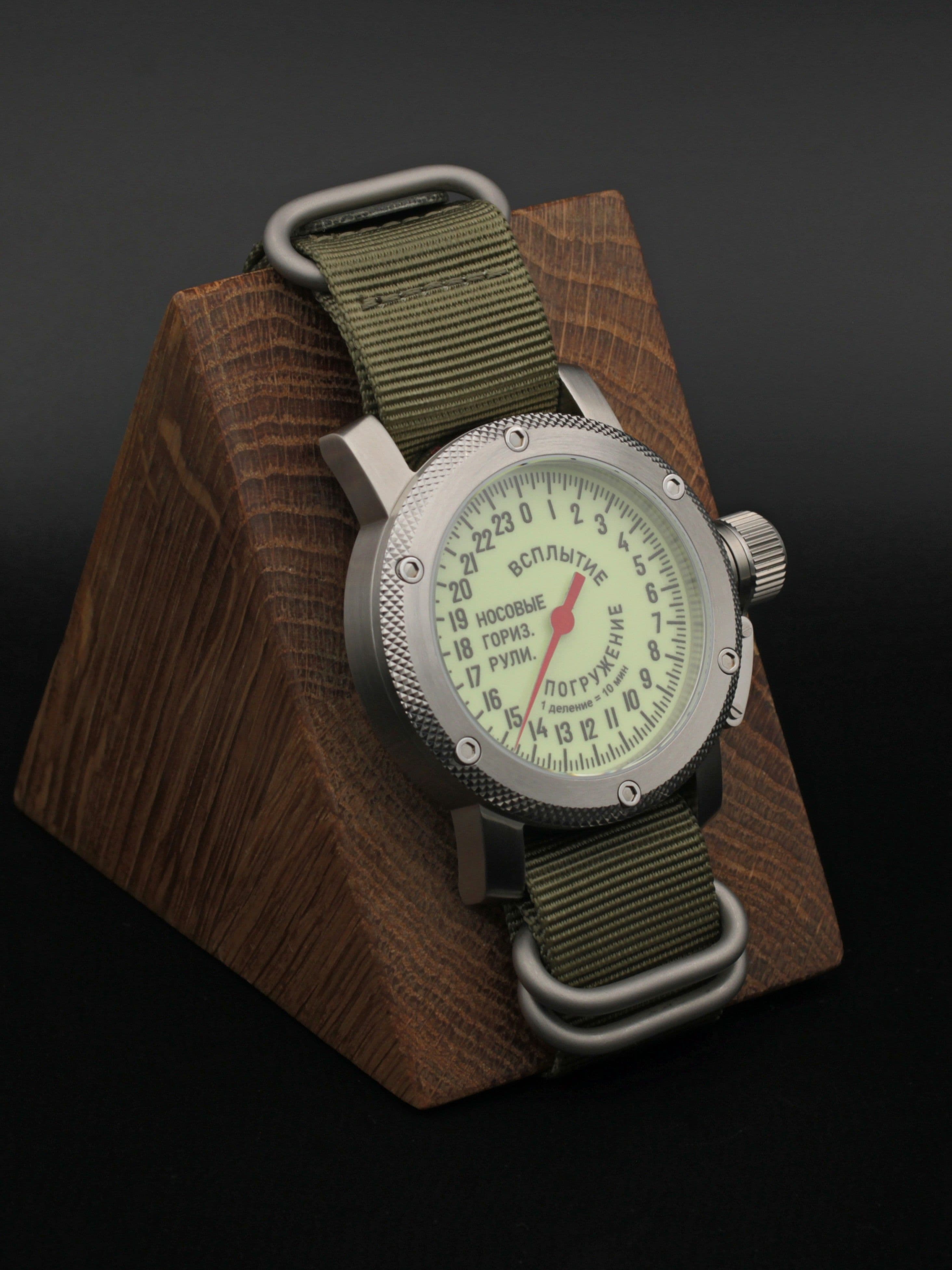 Часы Погружение / Всплытие однострелочные механические с автоподзаводом (Восток 2431) 01.181.21