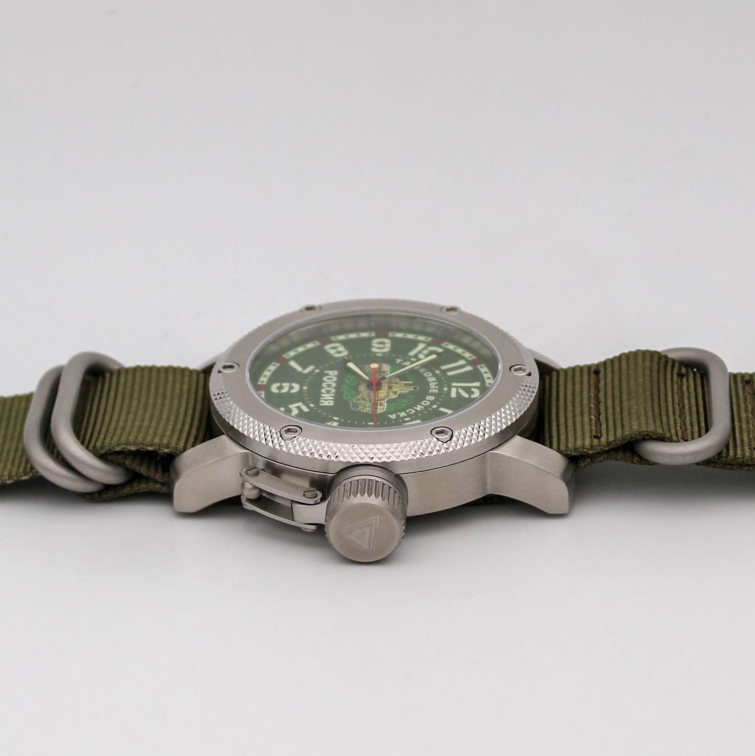 Часы Танковые войска РОССИЯ, механизм Восток 2415.01