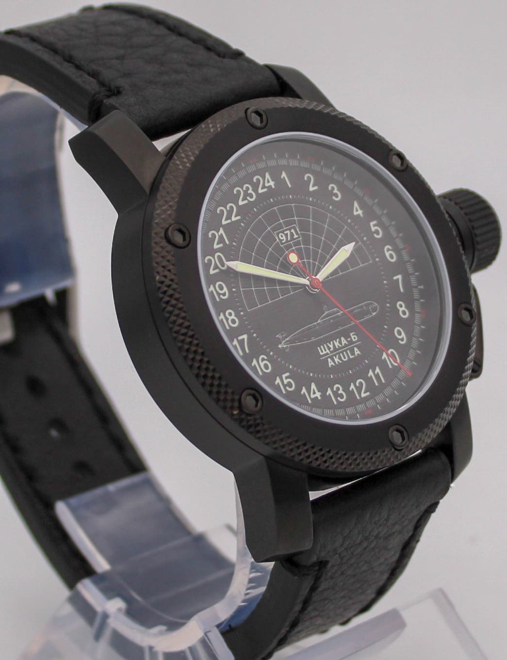 Часы 971 Щука-Б (Акула), механизм Восток 2415.01