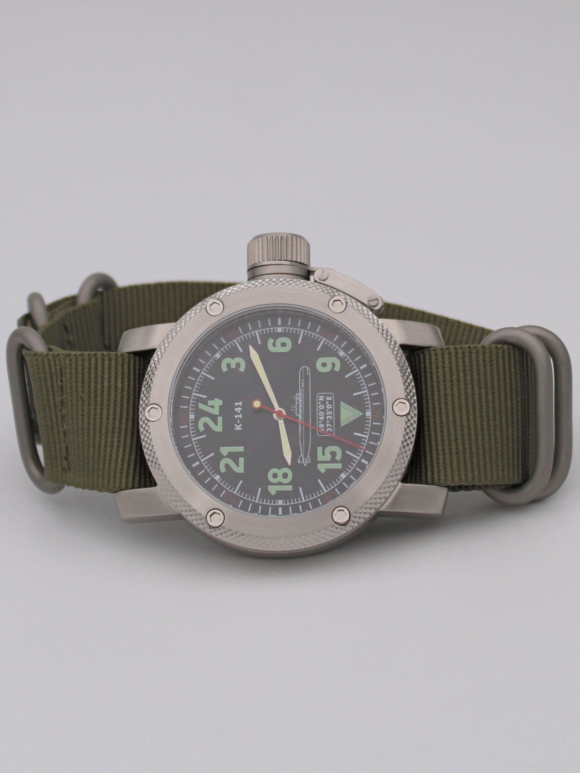 Часы К-141 / Курск (Oscar-II) механические с автоподзаводом (Восток 2431) 01.089.21