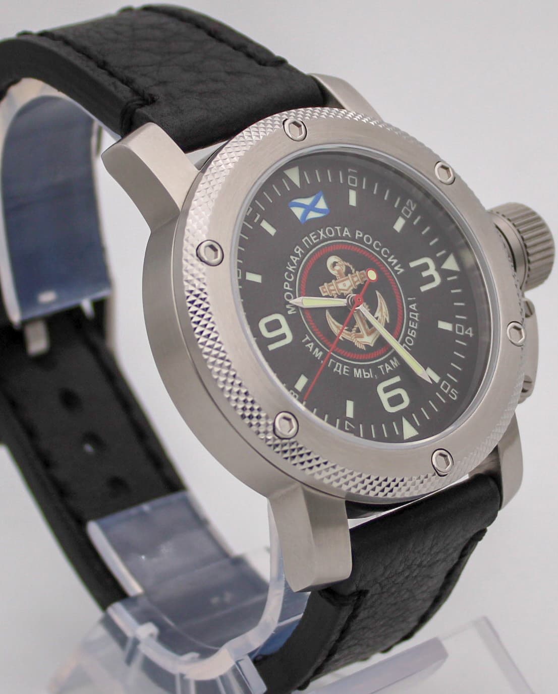 Часы Морская пехота России / там,где мы,там-победа! механизм Восток 2415.01