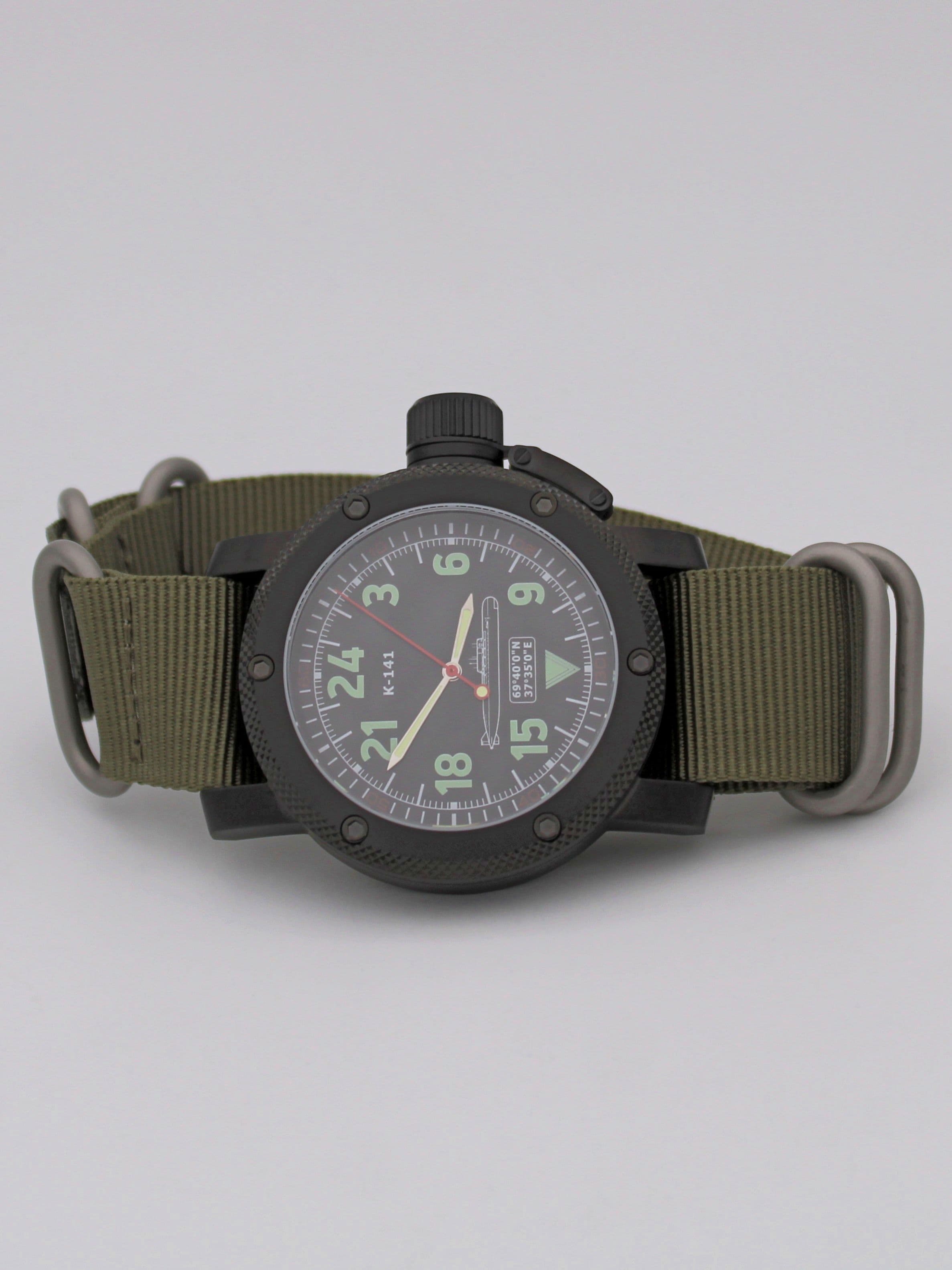 Часы К-141 / Курск (Oscar-II) механические (Ракета 2623) 103.089.21