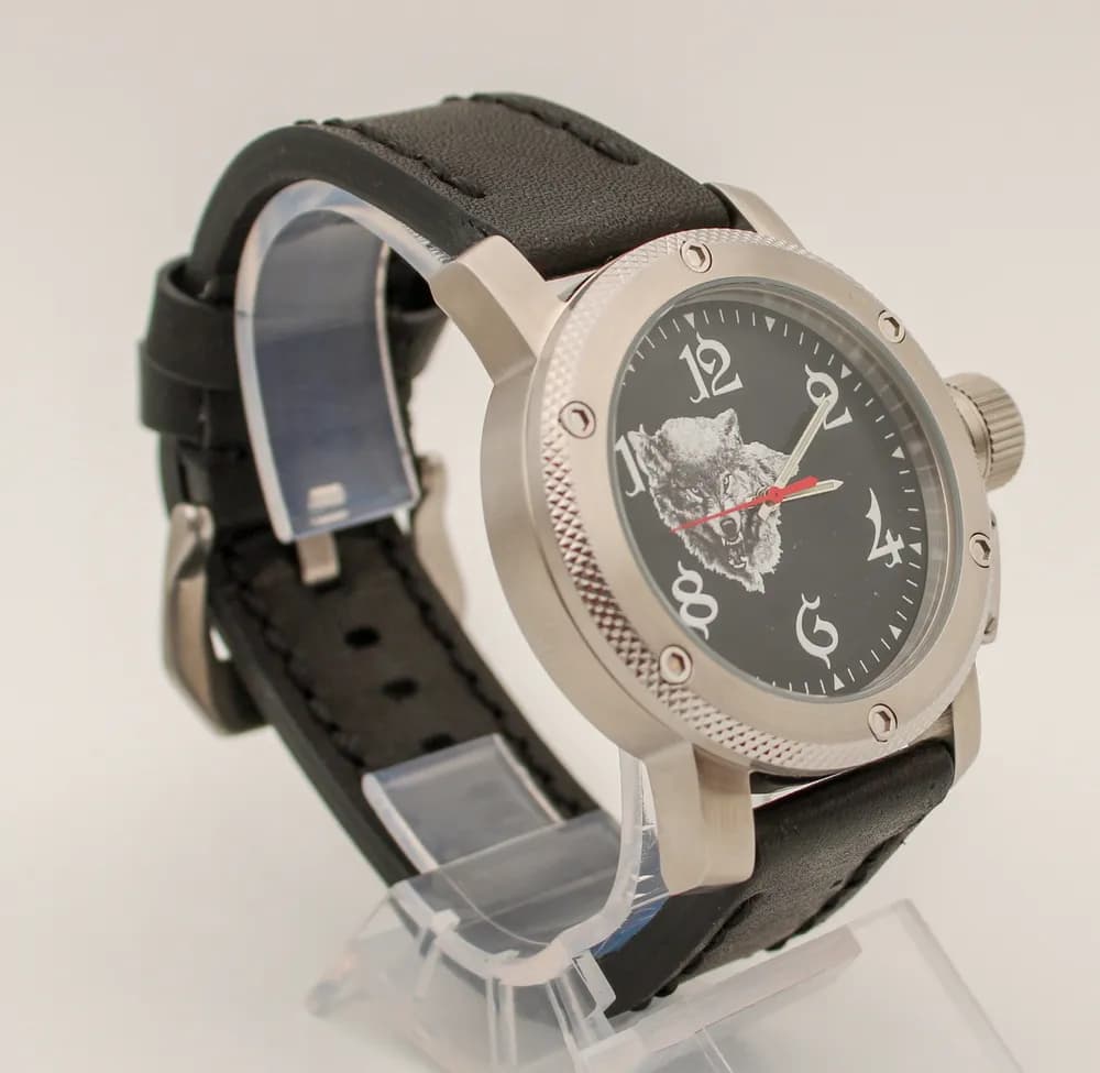 Часы Волк 300,01 механические, механизм Ракета 2609НА