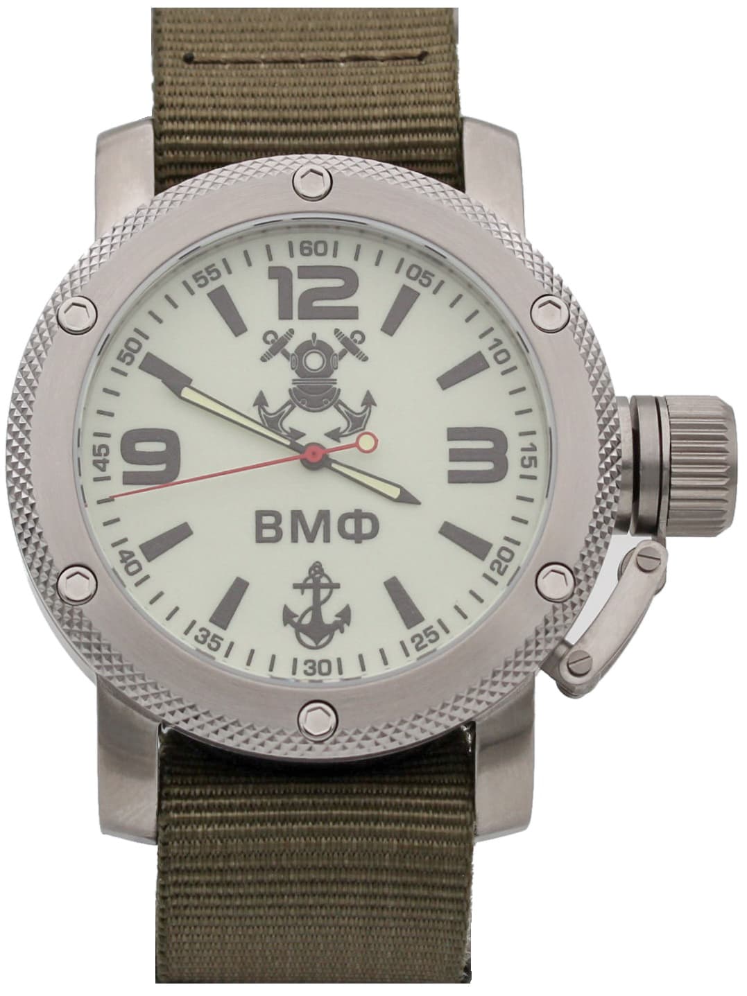 Часы ВМФ(с якорем) механизм Восток 2415.01