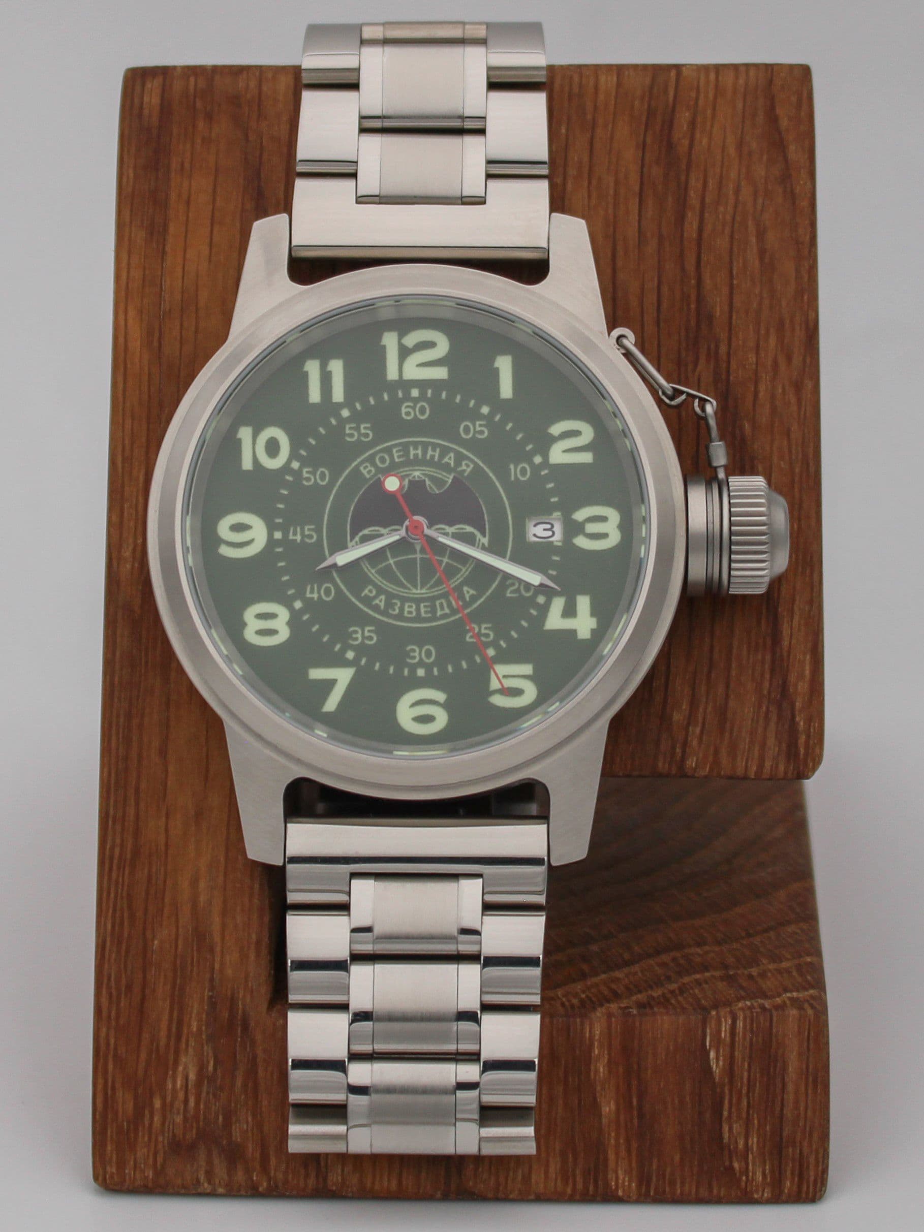 Часы Военная разведка механические с автоподзаводом (Seiko NH35A) 45.267.2