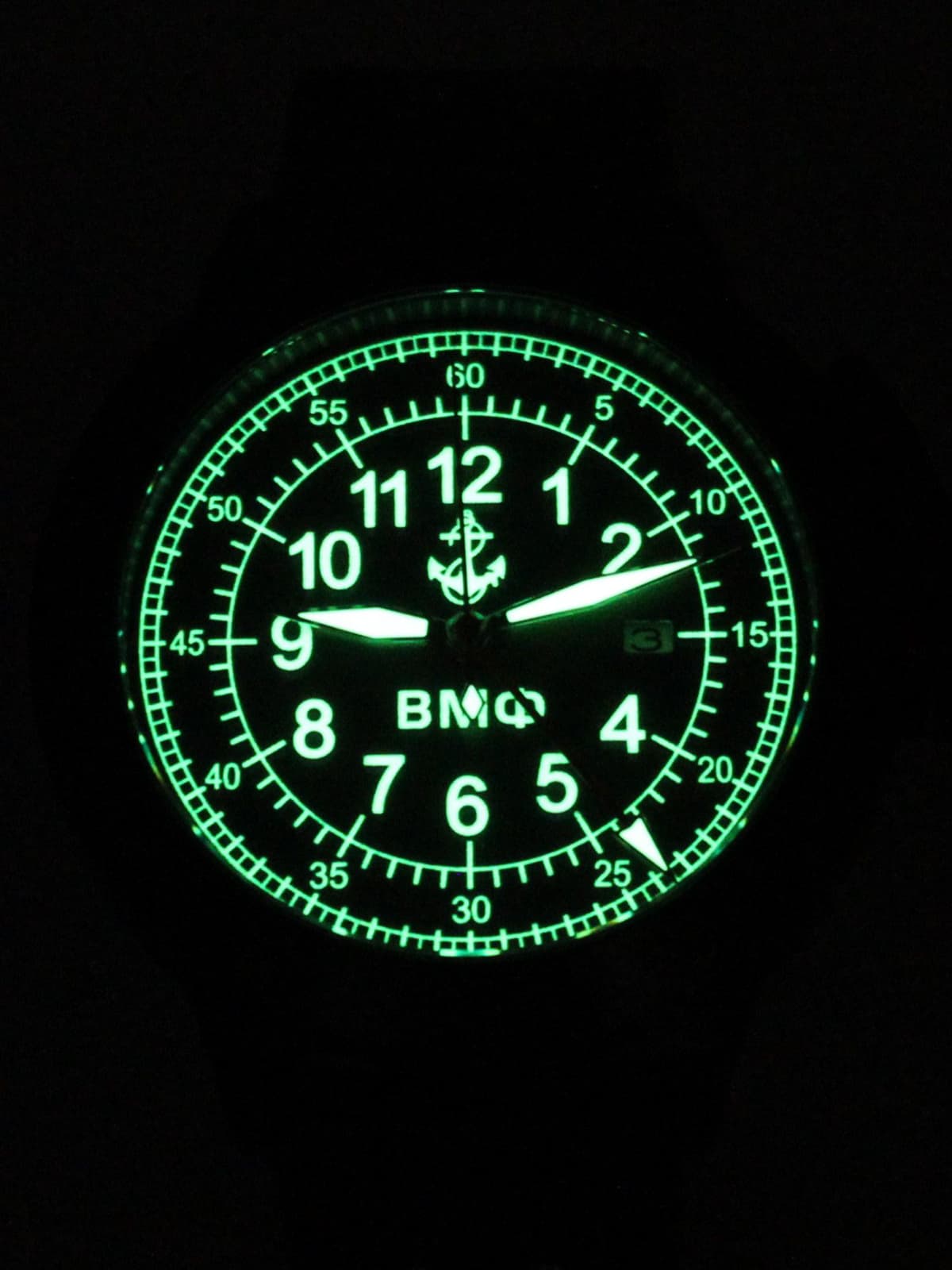 Часы ВМФ механические с автоподзаводом (Seiko NH34A) 152.321.1