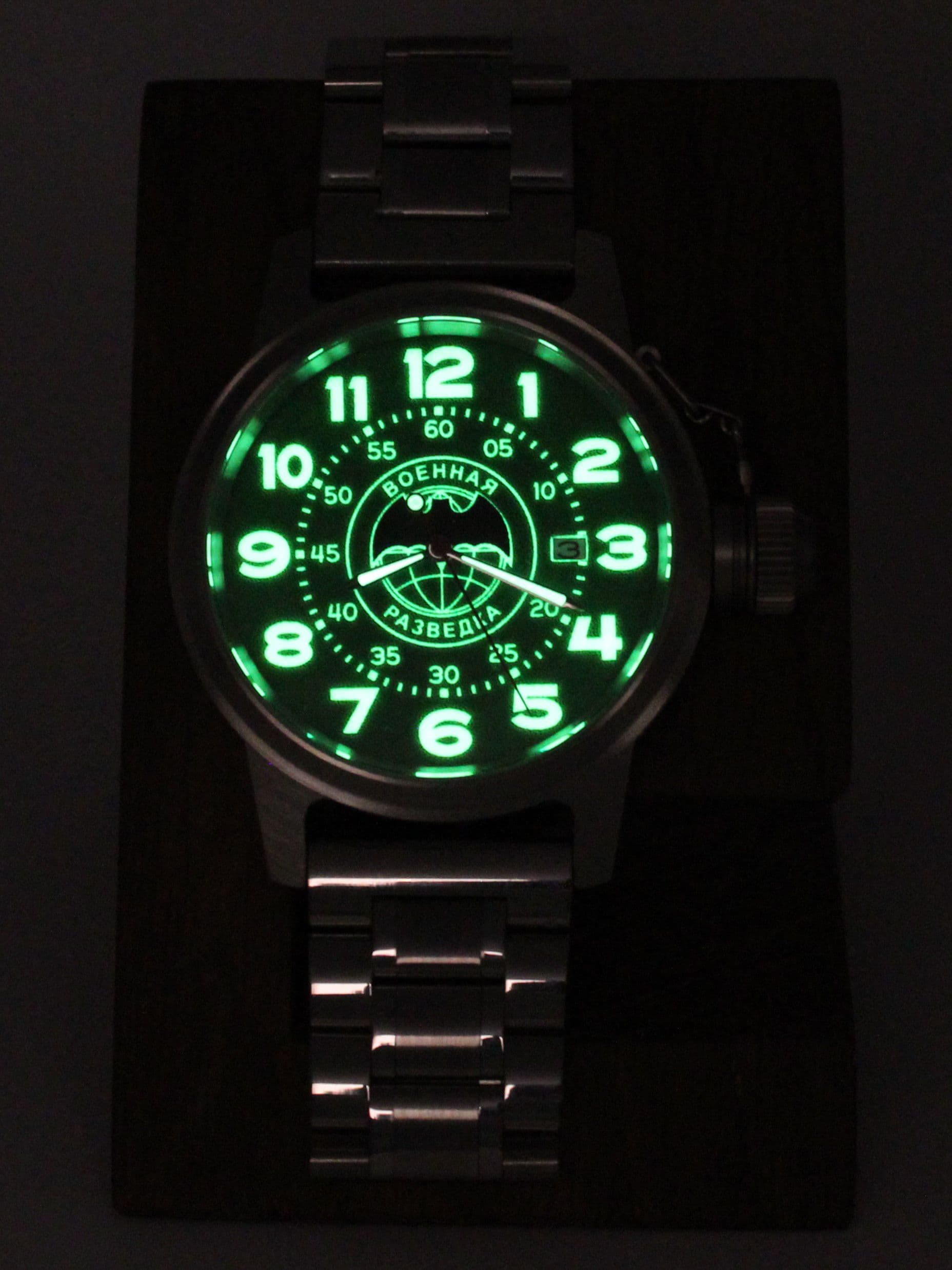 Часы Военная разведка механические с автоподзаводом (Seiko NH35A) 45.267.2