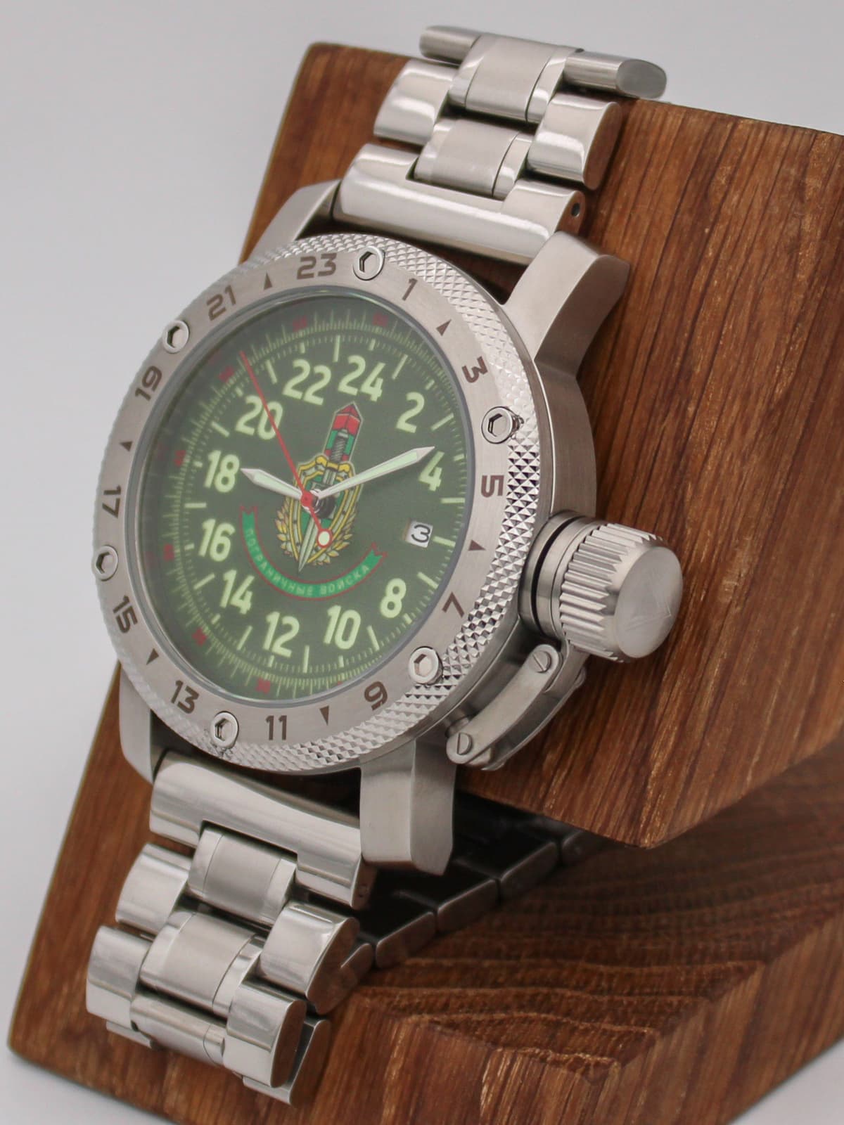 Часы Погранвойска кварцевые (Ronda 515.24H) Q47.242.2