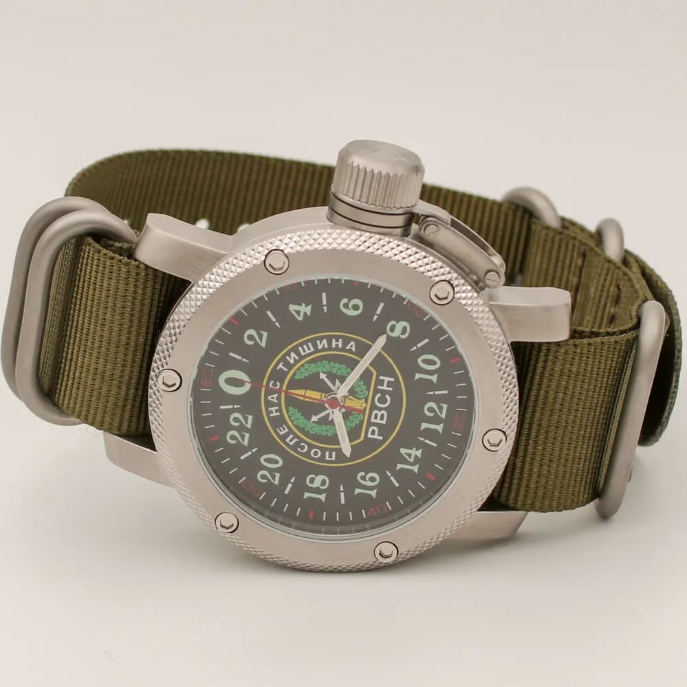 Часы наручные РВСН механические 161.21, Механизм Ракета 2623