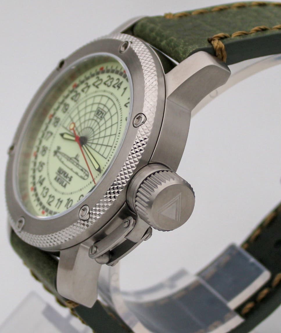 Часы  971 / Щука-Б (Akula), механические, механизм Ракета 2623 Н